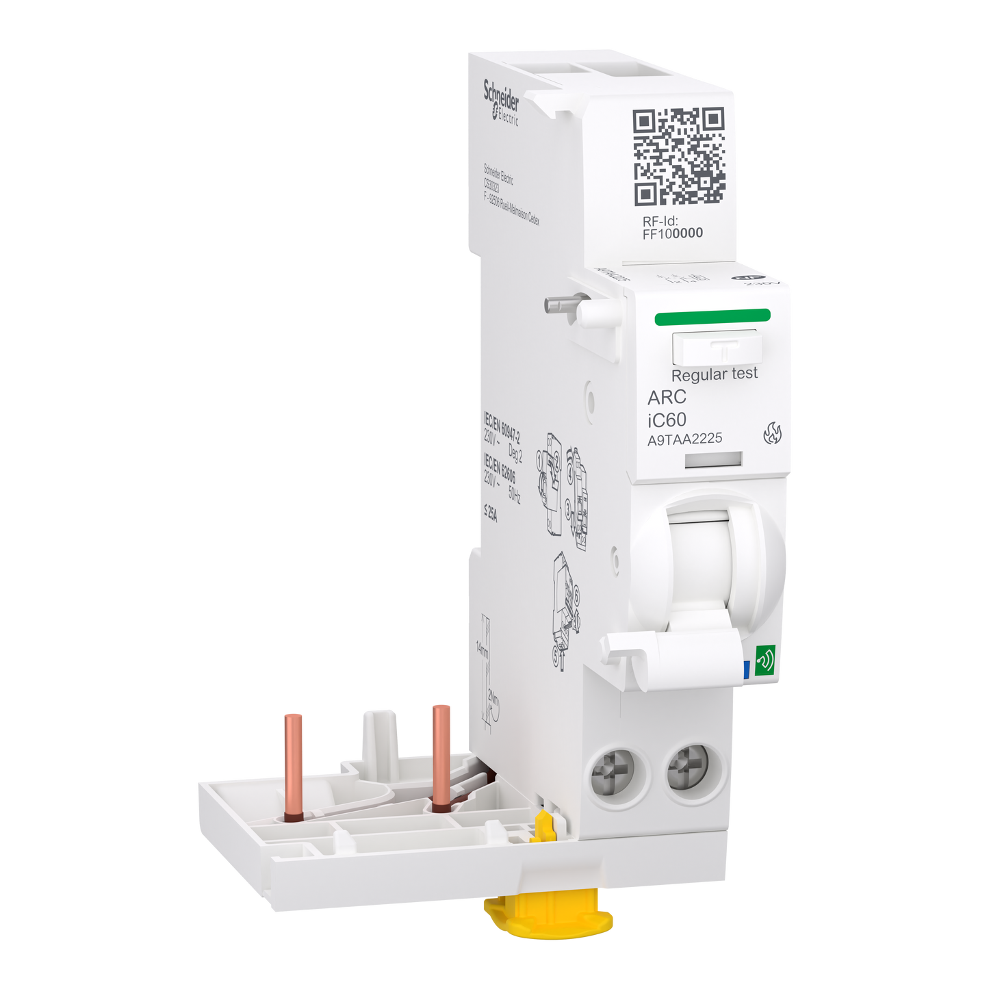 Schneider Electric-A9TAA2225-Acti9 Active iC60 module détecteur arc connecté 2P 25A