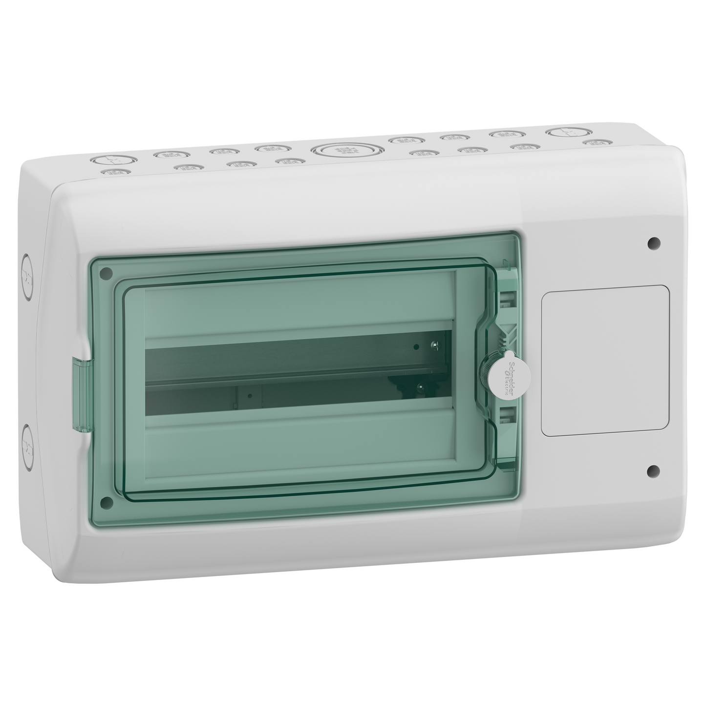 Schneider Electric-13970M-Mureva coffret polyvalent 448x280mm 1 rangée 12 Modules 1 Ouverture 90x100mm