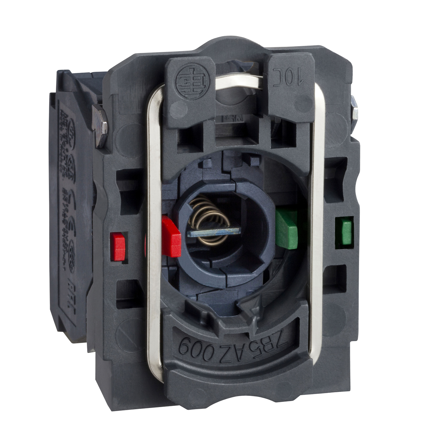 Schneider Electric-ZB5AW065-Harmony XB5 - corps bouton poussoir lumineux BA9s - 1O+1F - 250V max - vis étr