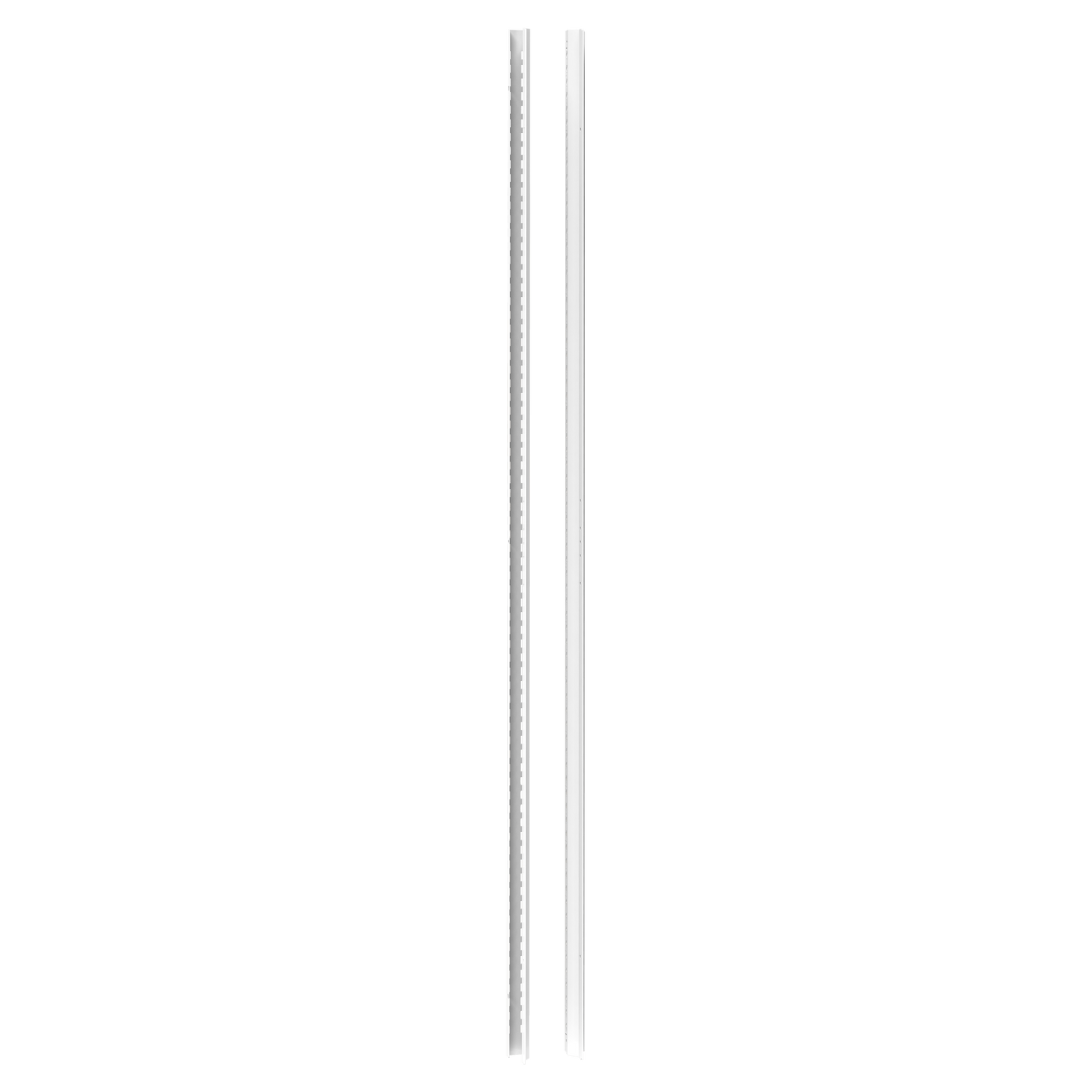 Schneider Electric-NSYSFPAED-PrismaSeT HD - 2 montants d'adaptation - RAL 9003