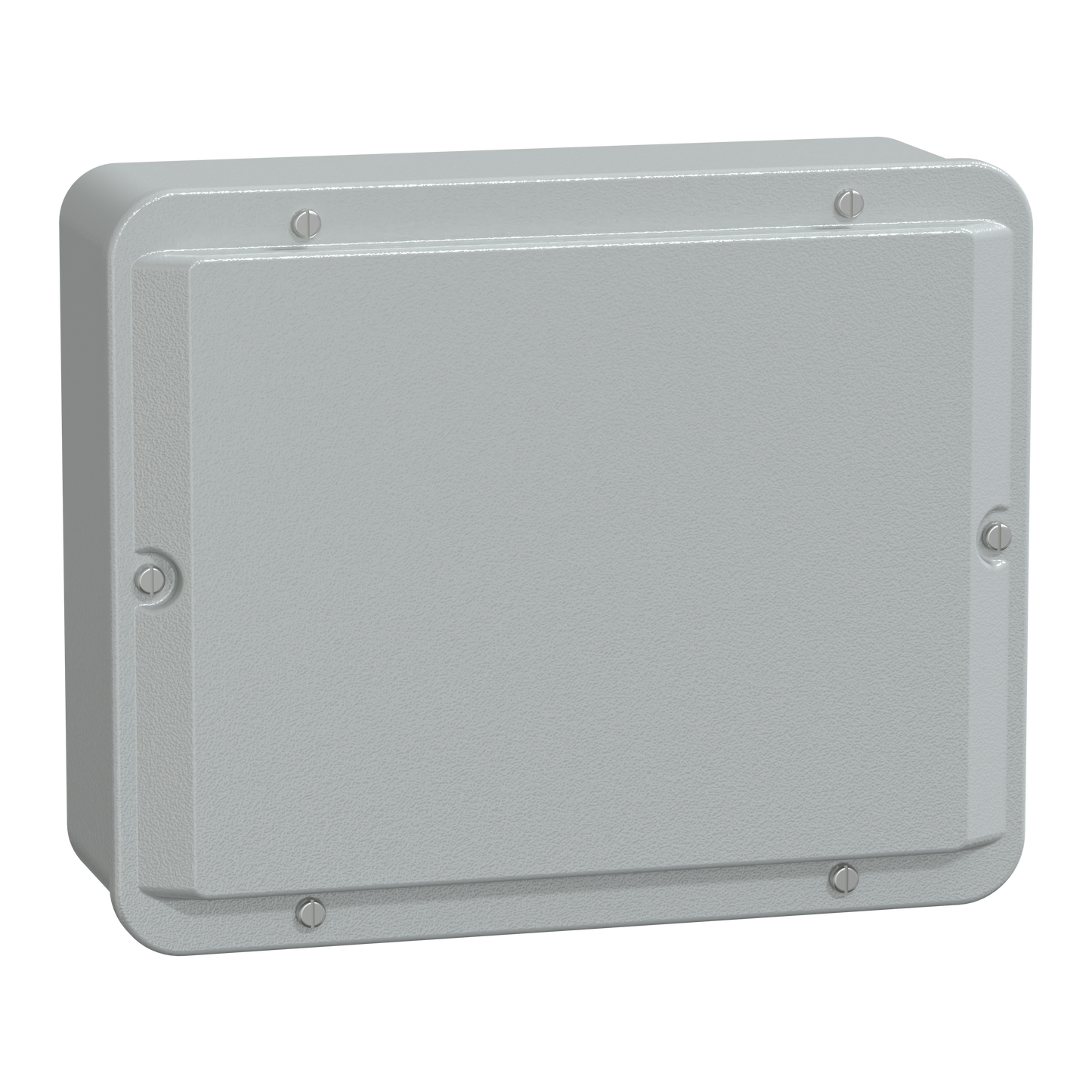 Schneider Electric-NSYDBN2520-PanelSeT SDB - boîte acier - couvercle bas - sans prédécoupage - 256x206x93mm