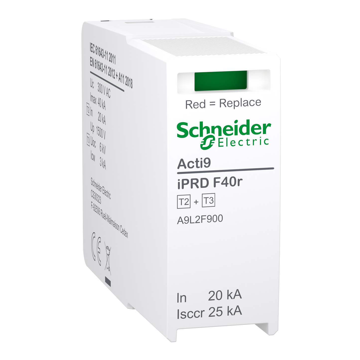 Schneider Electric-A9L2F900-ACTI9 Cart IPRD F40r Phase
