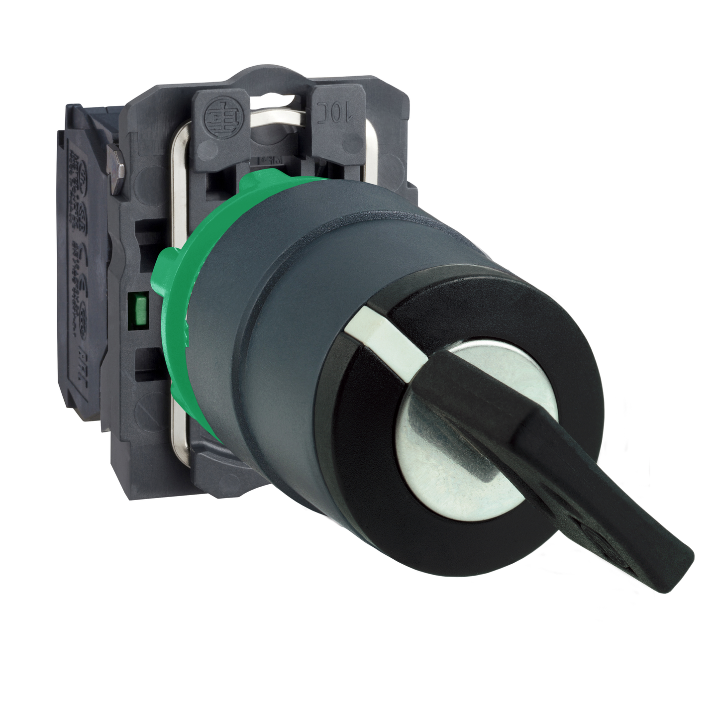 Schneider Electric-XB5AG61-BOUTON TOURNANT NOIR DIAM 22 ? SERRURE 2