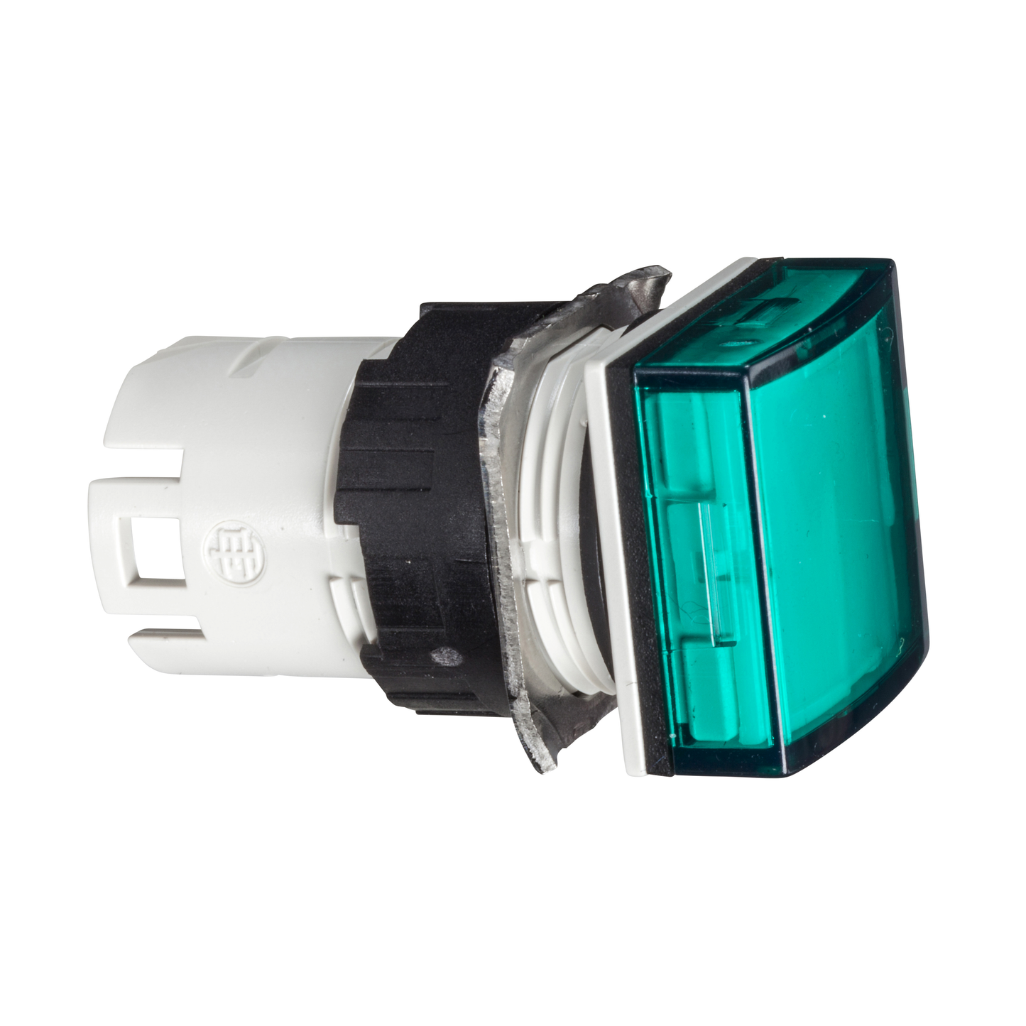 Schneider Electric-ZB6CV3-Harmony ZB6 - tête carrée pour voyant - Ø16mm - cabochon lisse - vert