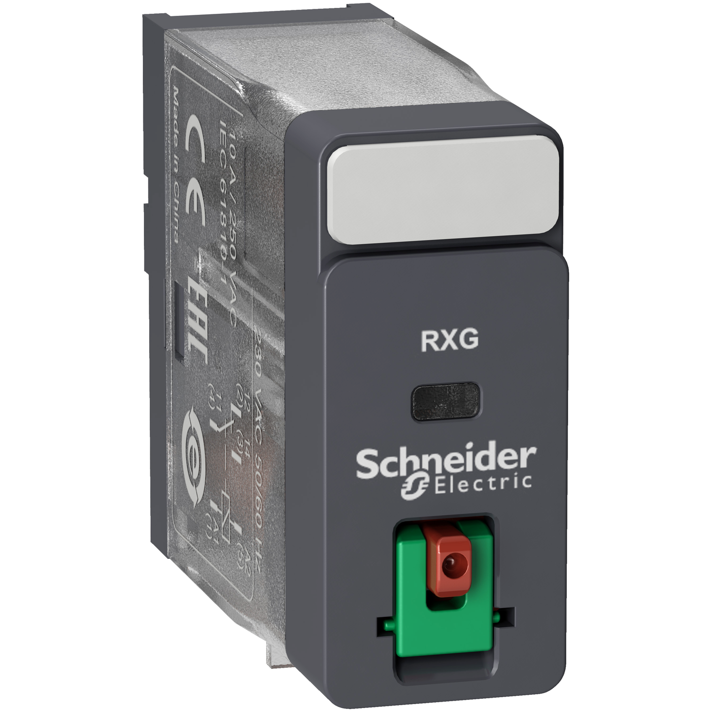 Schneider Electric-RXG11P7-Harmony Relay RXG - relais interface - embrochab - test - 1OF - 10A - 230VAC