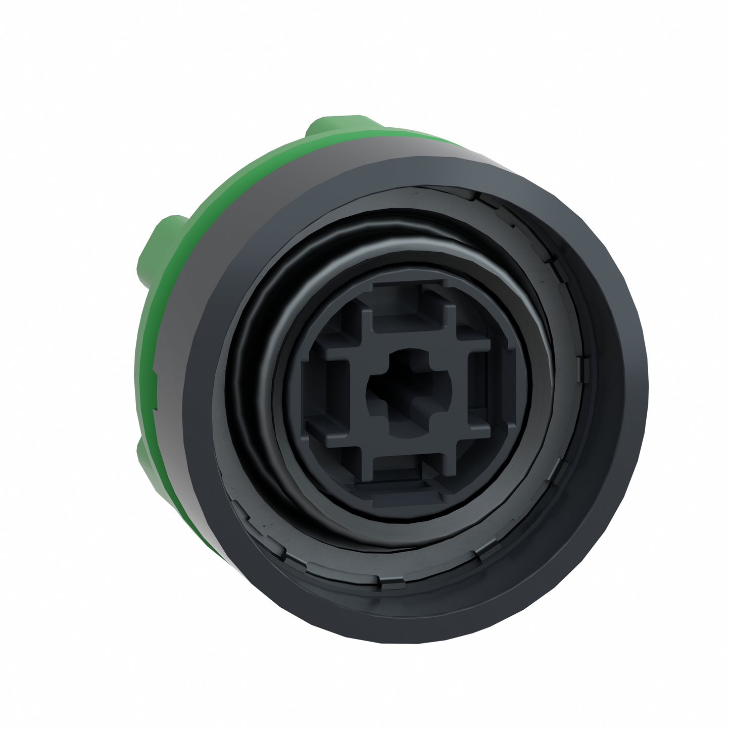 Schneider Electric-ZB5AA0-Harmony XB5 - tête bouton poussoir - affleurant - Ø22 - sans capsule