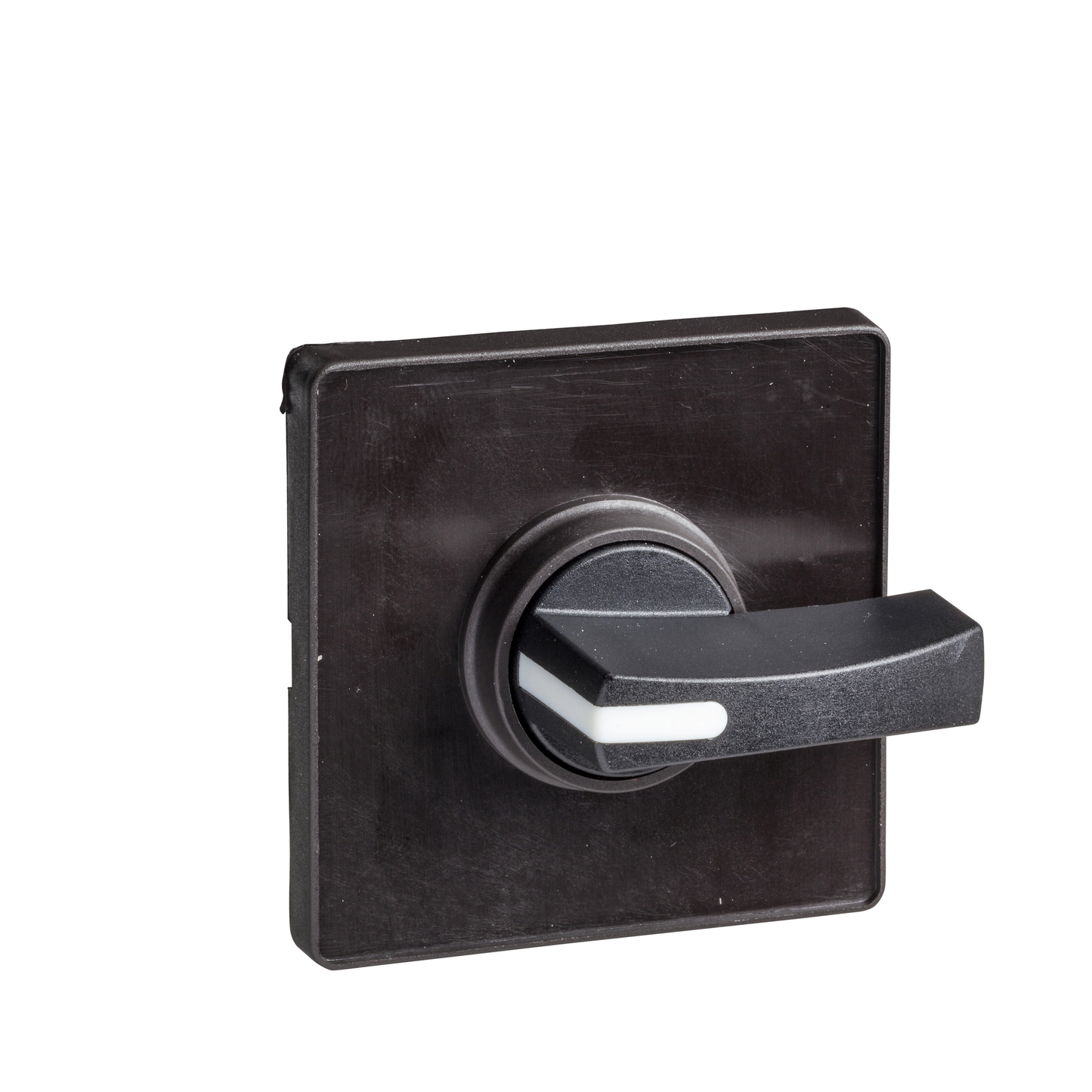 Schneider Electric-KBD1H-Harmony - tête de manoeuvre - 60x60mm - métal.- crosse noire - marquage à graver
