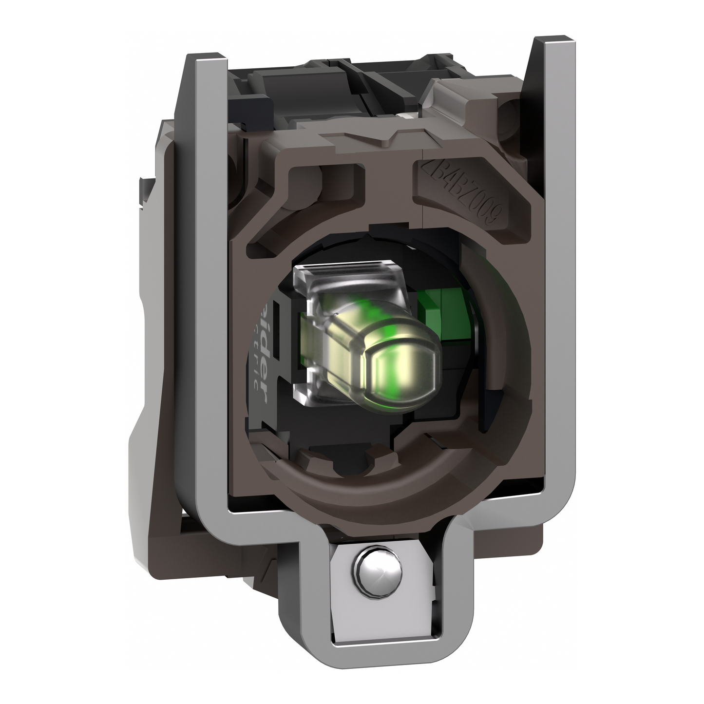 Schneider Electric-ZB4BW0M11-Harmony corps de bouton lumineux - Ø22 - LED Universelle intégrée 1F