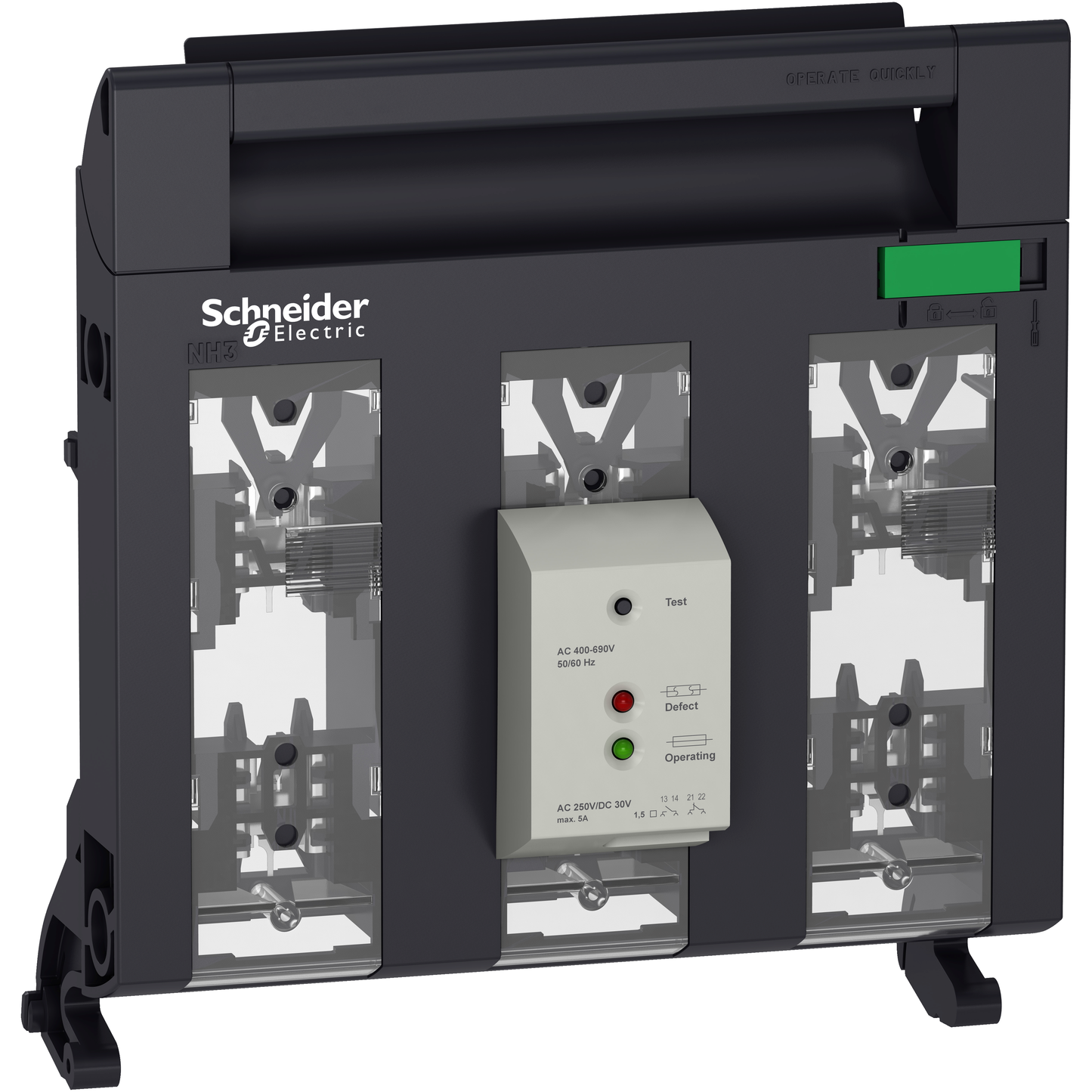 Schneider Electric-LV480828-Fupact ISFT630 - signalisation electronique fusion fusible