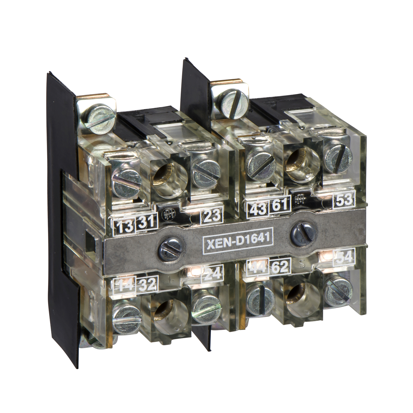 Schneider Electric-XEND2641-Harmony XEND - bloc de contact à rappel - 1OF+1F - mont. frontal - entraxe 40mm