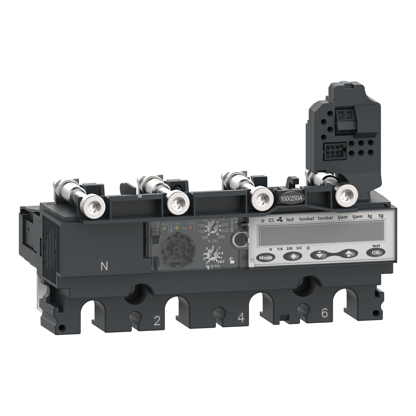 Schneider Electric-C2546E250-ComPacT NSX - Déclencheur MicroLogic 6.2E 250A - 4P4D pour NSX250