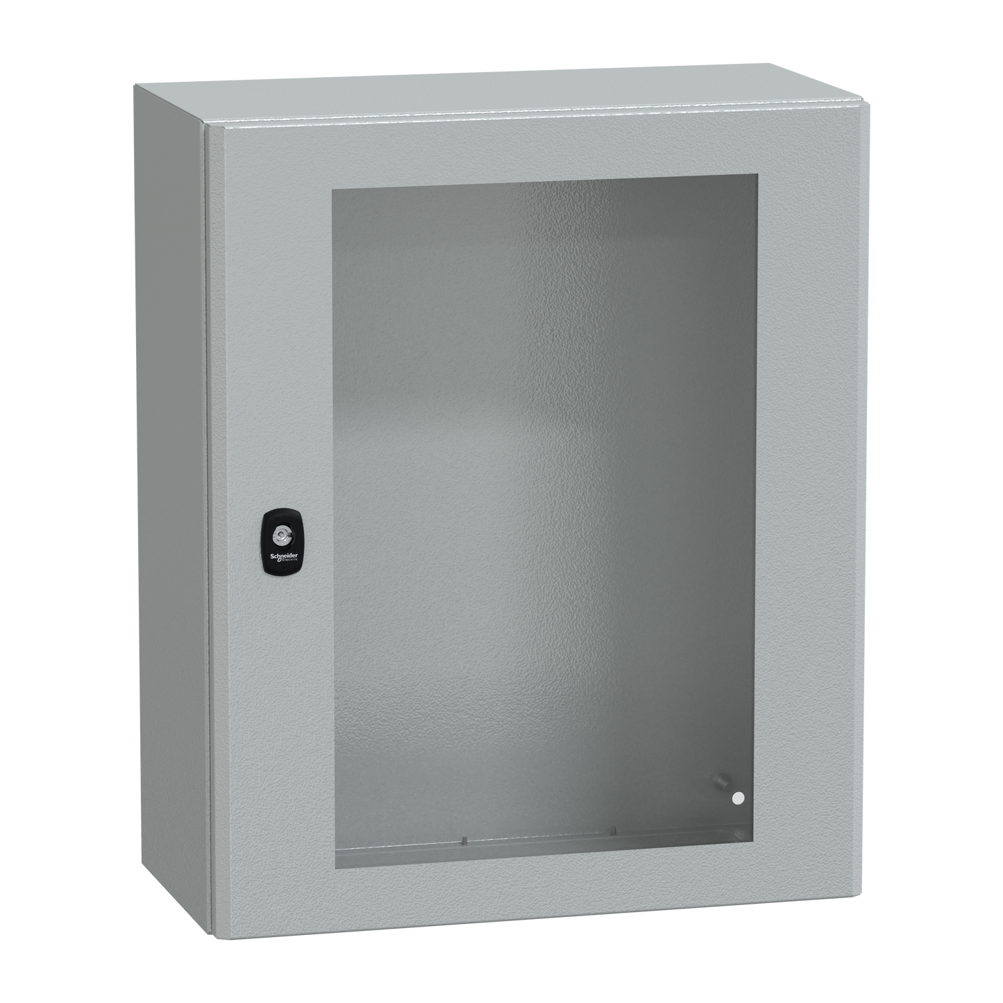 Schneider Electric-NSYS3D6525T-PanelSeT S3D - Enveloppe acier - H600xL500xP250 mm - porte vitrée