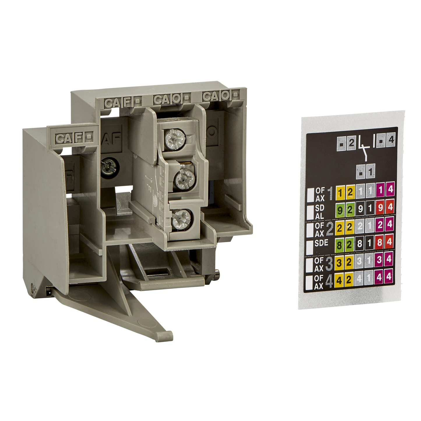 Schneider Electric-33012-ComPacT NS - contact auxiliaire SDE bas niveau - fixe - manuel - pour NS630-3200