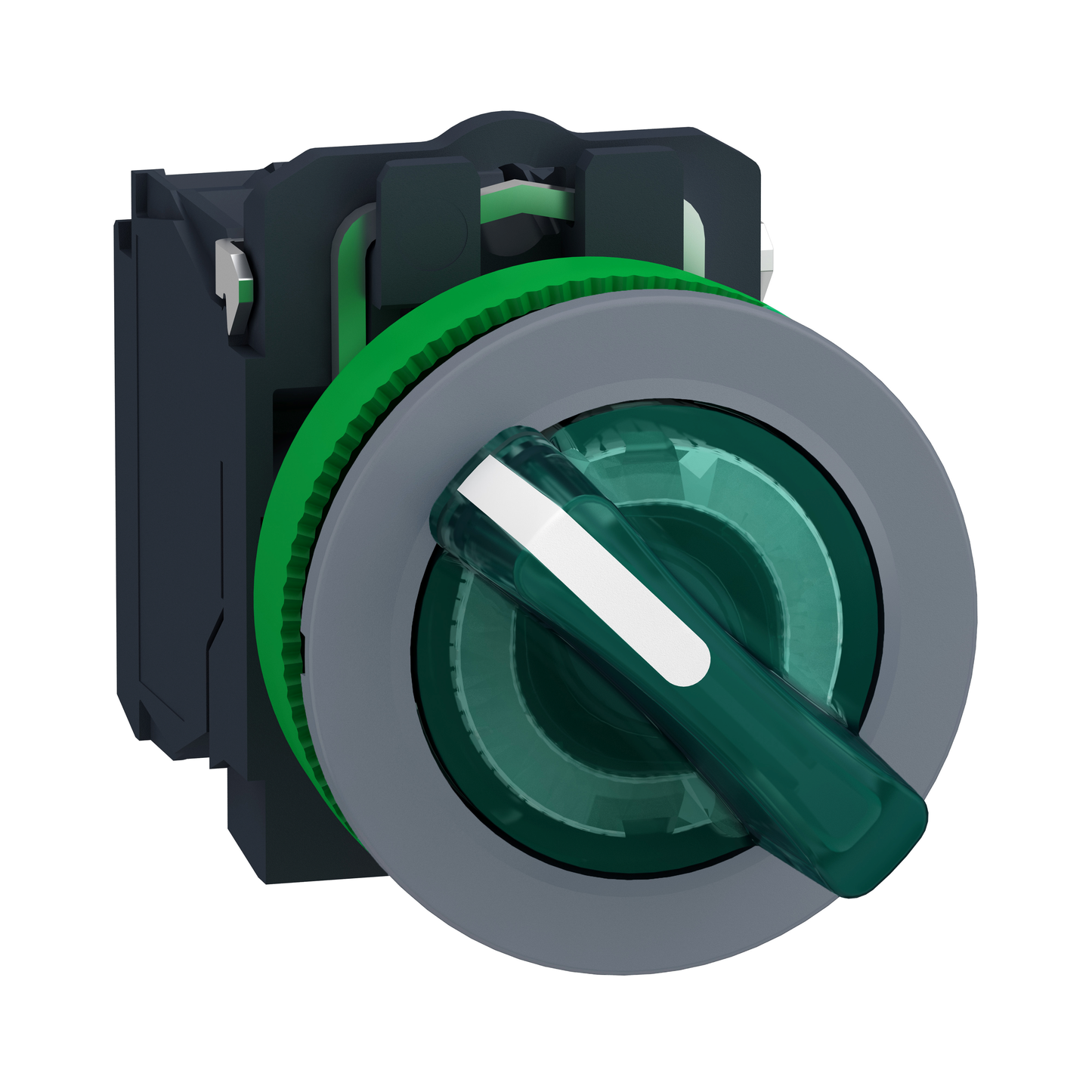 Schneider Electric-XB5FKCUST04-Harmony XB5 - bouton tournant lum - XB5FK - personnalisé via configurateur