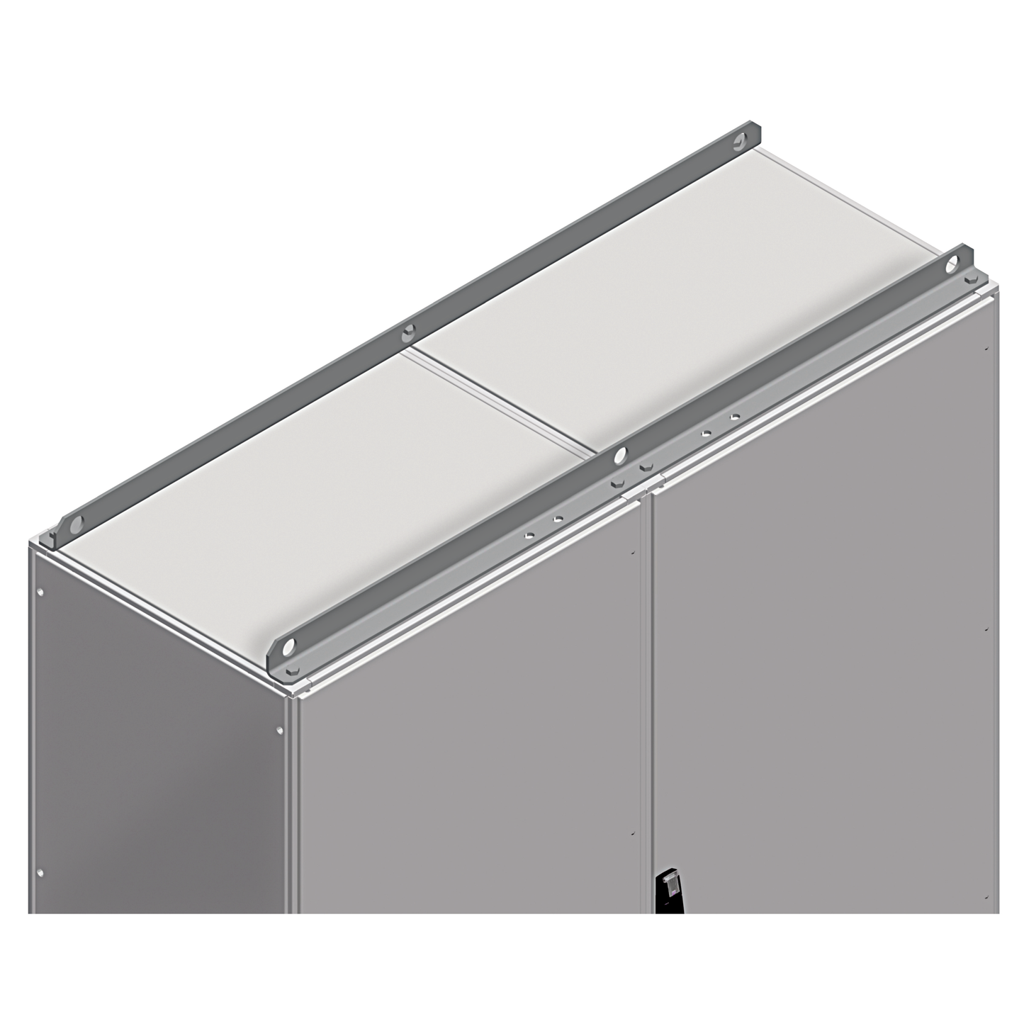Schneider Electric-NSYSFTB24-PanelSeT Accessoires - 1 jeu de 2 cornières levage pour cellule SF/SFN - L2400mm