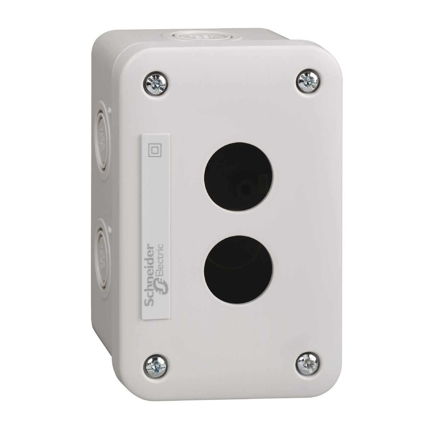 Schneider Electric-XALE2-Harmony - boite vide XALE 2 trous - XB7 Ø22mm - IP54 - gris - lot de 5