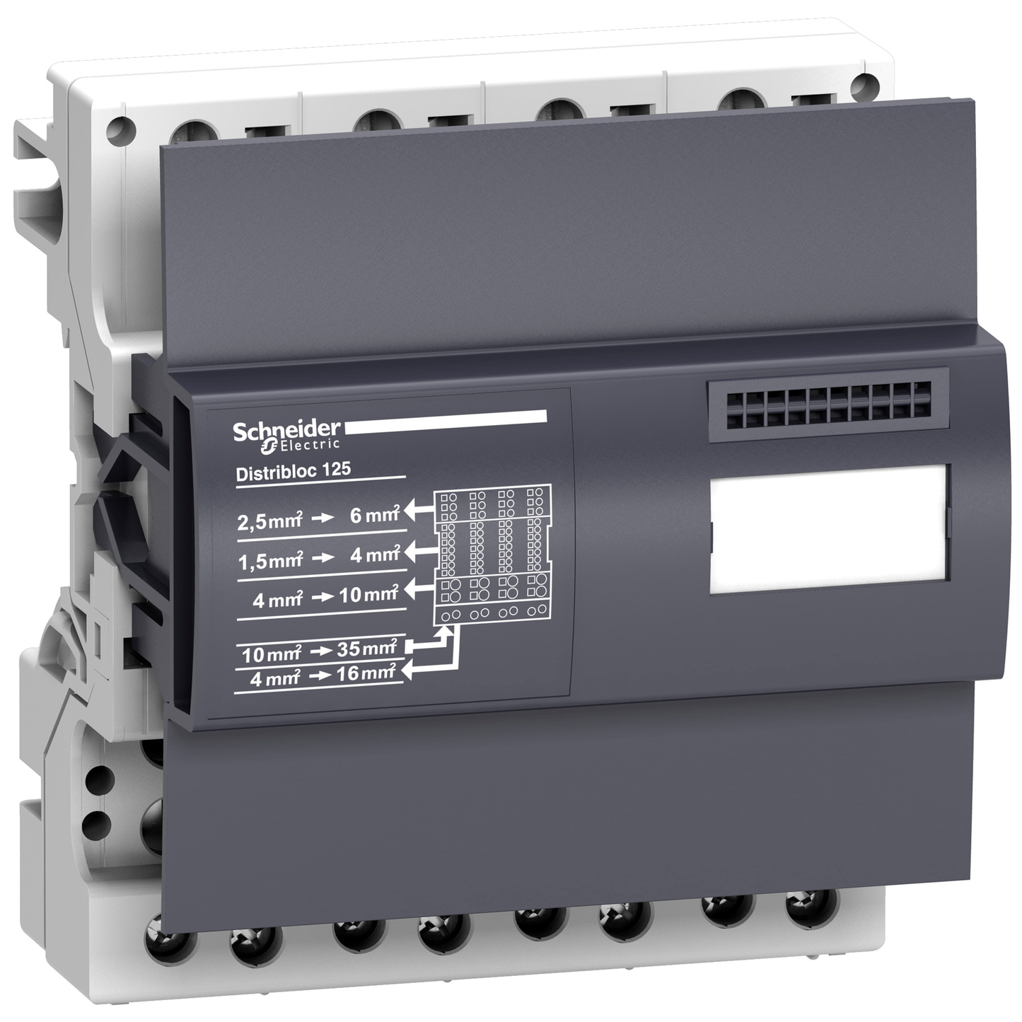 Schneider Electric-LVS04045-Répartit. 4P 125A distri.B