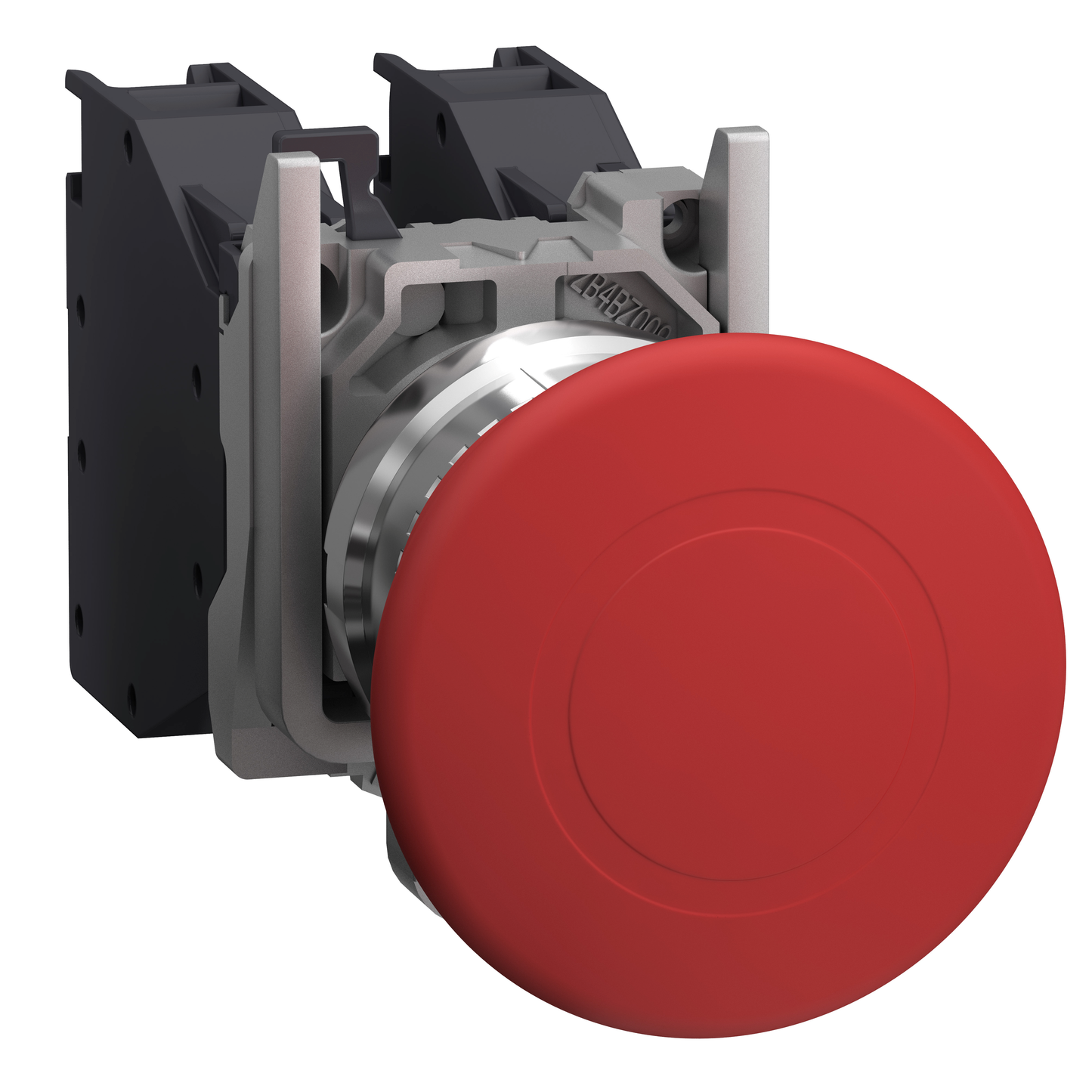 Schneider Electric-XB4BT845GEX-Harmony XB4 - bouton arrêt urgence Atx gaz - Ø40 - pouss tirer - rouge - 1O+1F