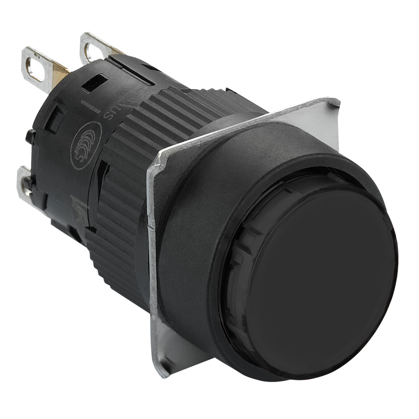 Schneider Electric-XB6EAA21P-Harmony XB6 - bouton-poussoir - Ø16mm - à impulsion affleurant - 1OF - noir