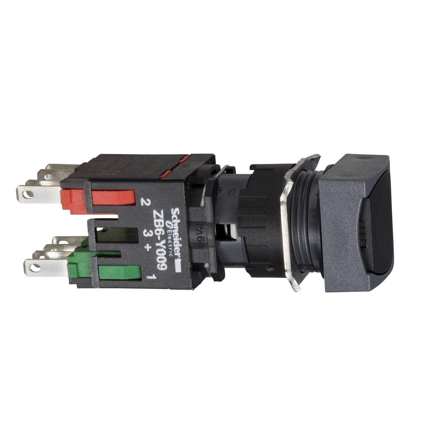 Schneider Electric-XB6CA25B-BOUTONPOUSSOIR NOIR DIAM