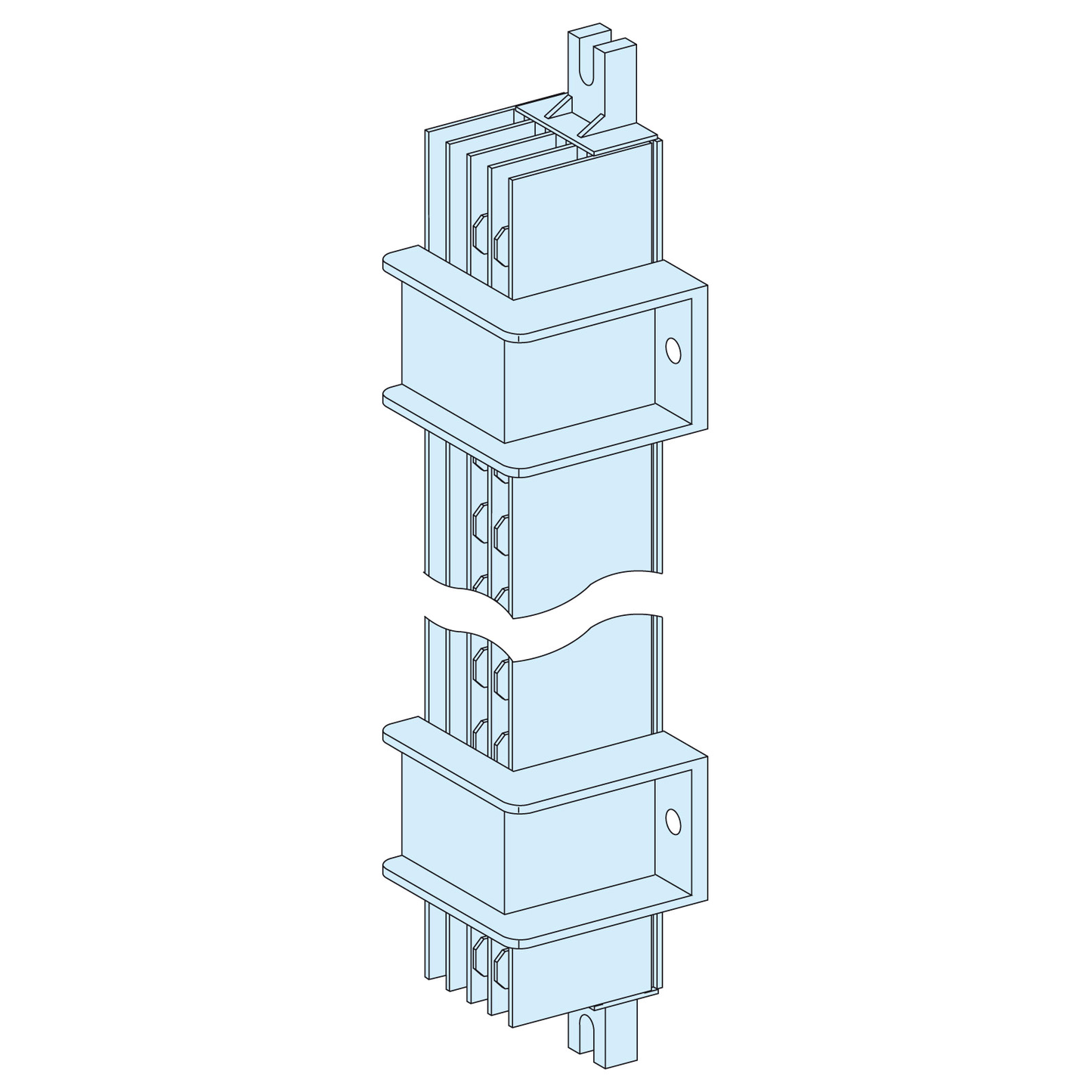 Schneider Electric-LVS04203-Collect. auxi. tétra.32A L1755