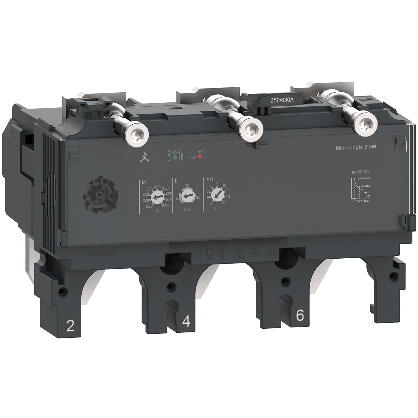 Schneider Electric-C4032M320-ComPacT NSX - Déclencheur MicroLogic 2.3 M 320A - 3P3D pour NSX400-630