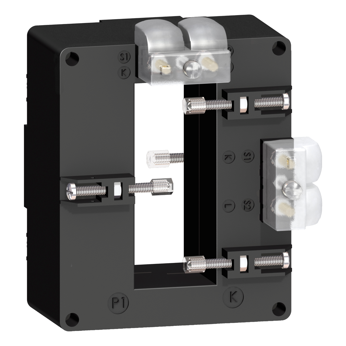 Schneider Electric-METSECT5DD100-PowerLogic - transformateur d'intensité - 1000/5A double sortie - barre 34x84mm