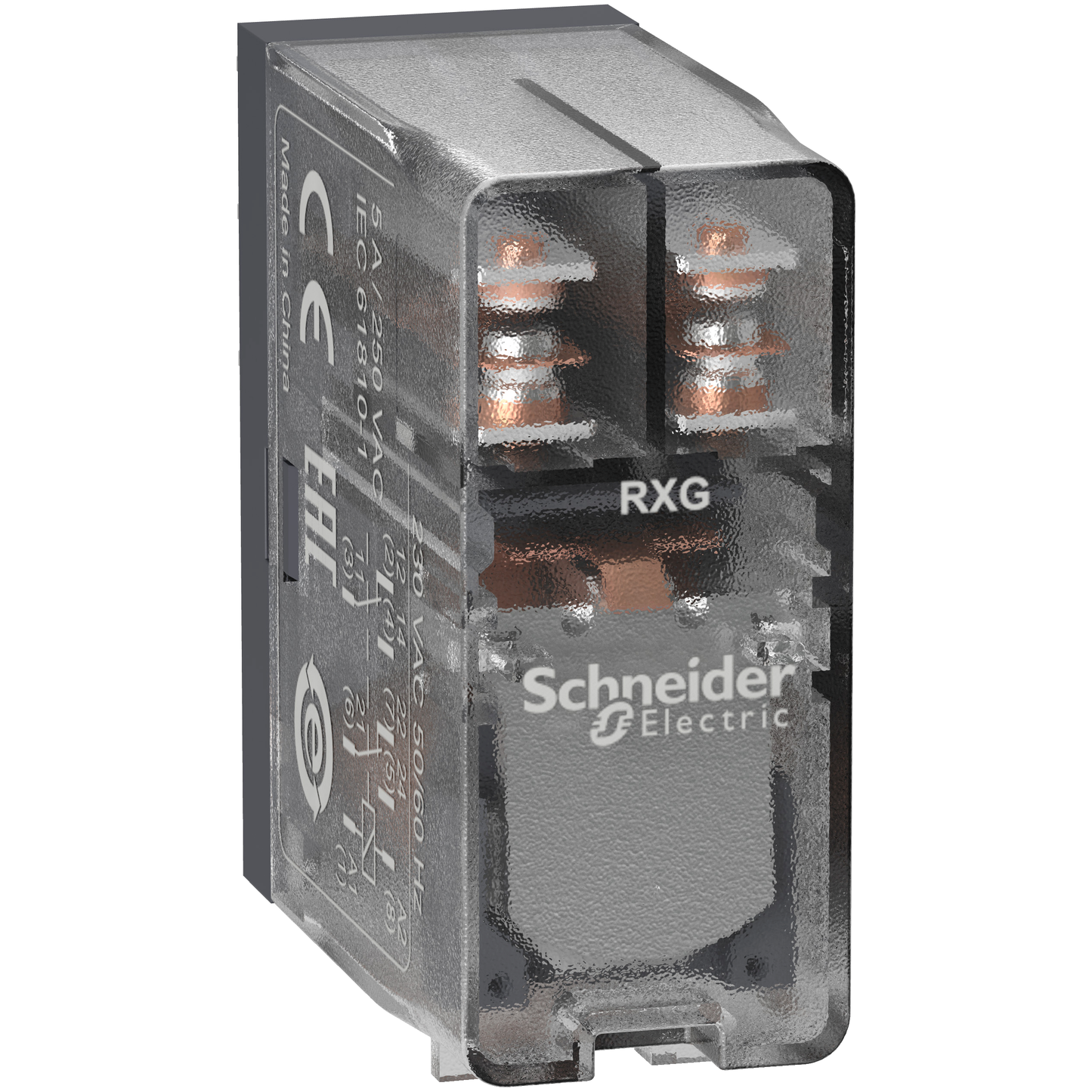 Schneider Electric-RXG25P7-Harmony Relay RXG - relais interface - embrochable - 2OF - 5A - 230VAC