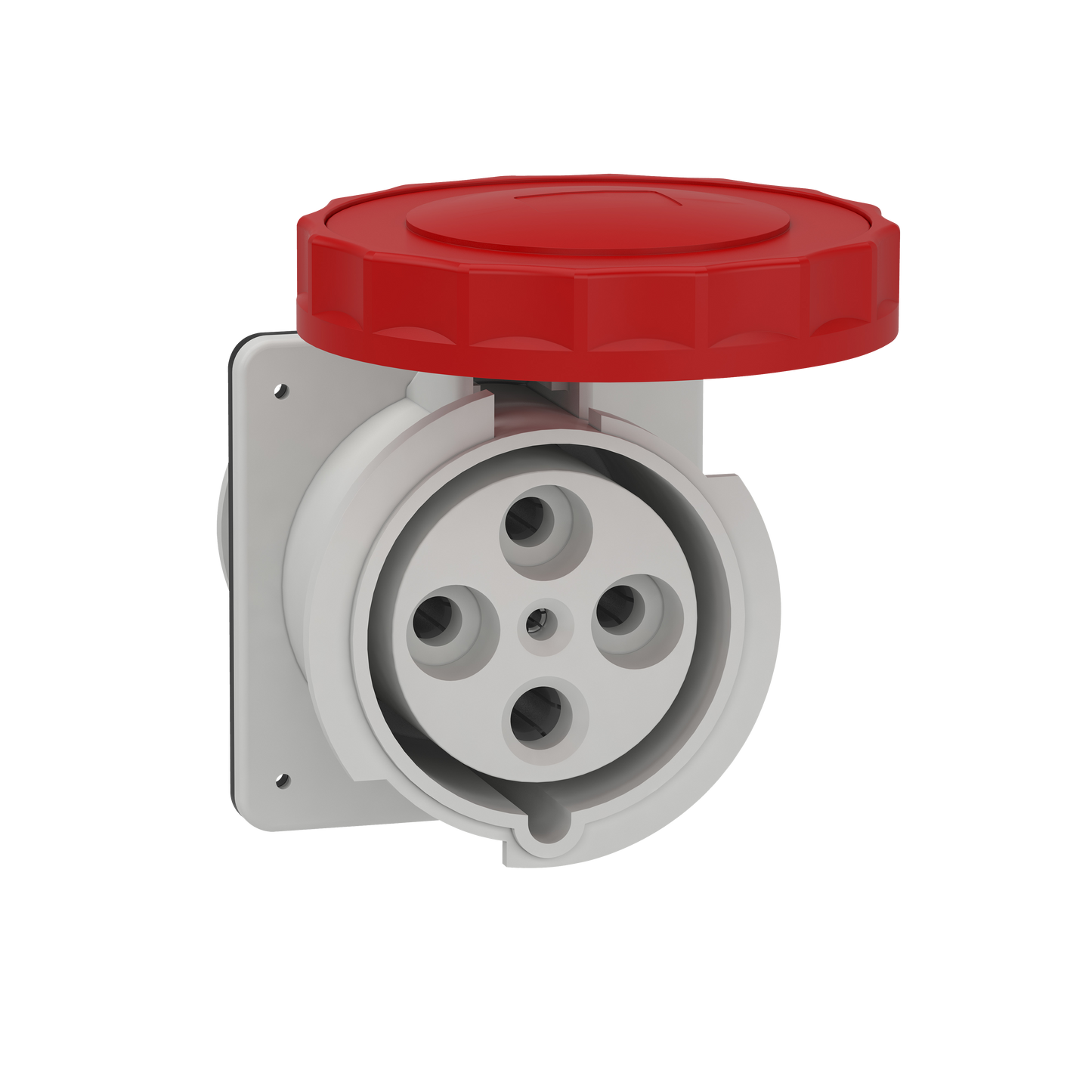 Schneider Electric-81694-SOCLE PRISE ENC. DROIT 12