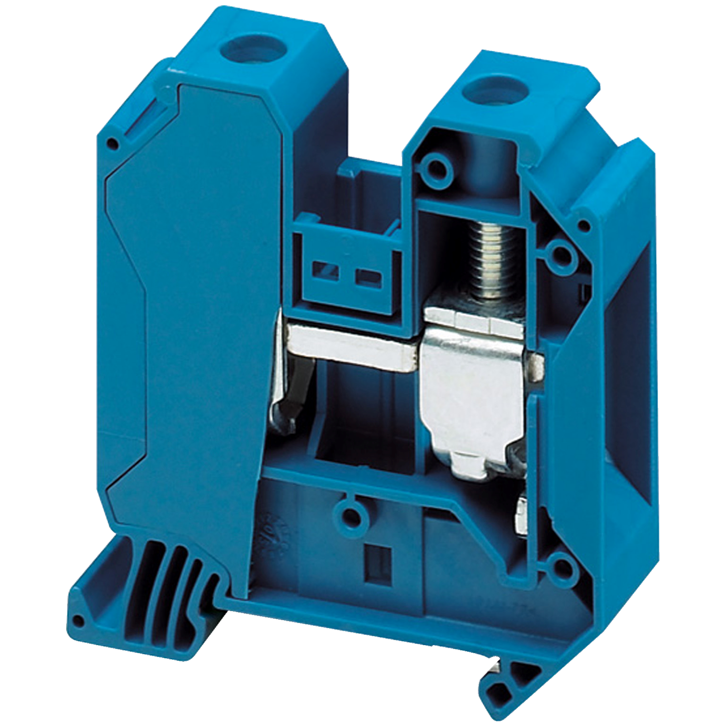 Schneider Electric-NSYTRV352BL-Borne à vis - passant - 2 points - 35mm² - bleu