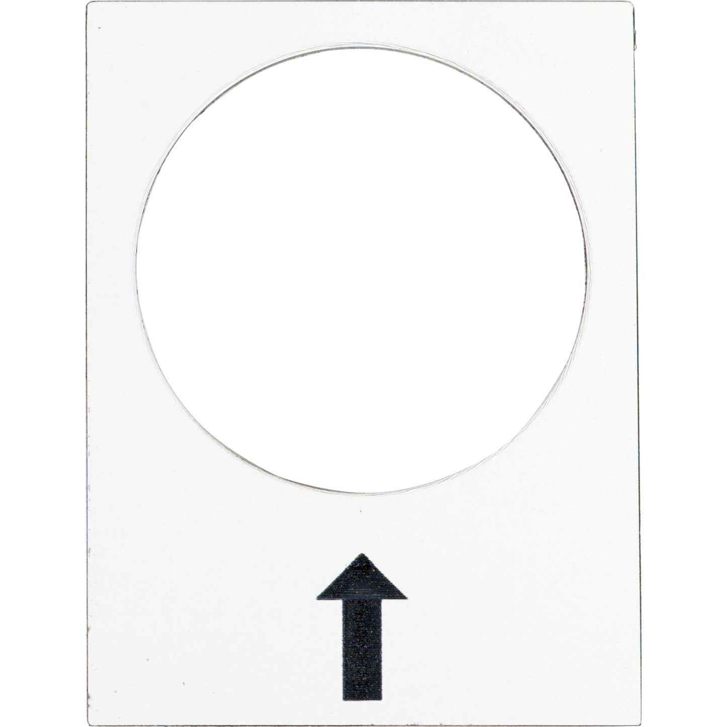 Schneider Electric-ZB2BY4907-Harmony - étiquette - 30x40mm - blanc - droite PV