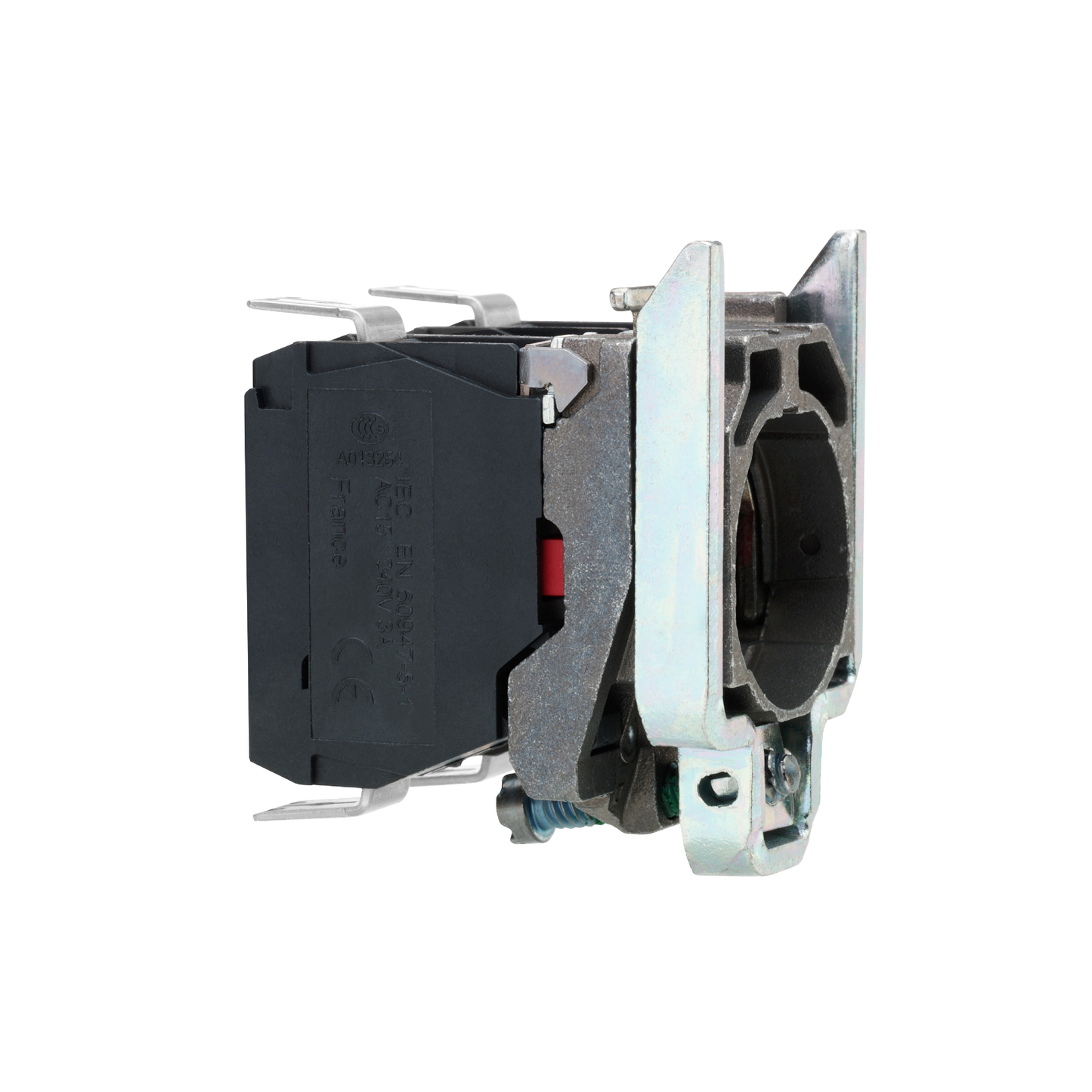 Schneider Electric-ZB4BZ1013-Harmony XB4 - corps de bouton - 1F - raccordement cosses Faston