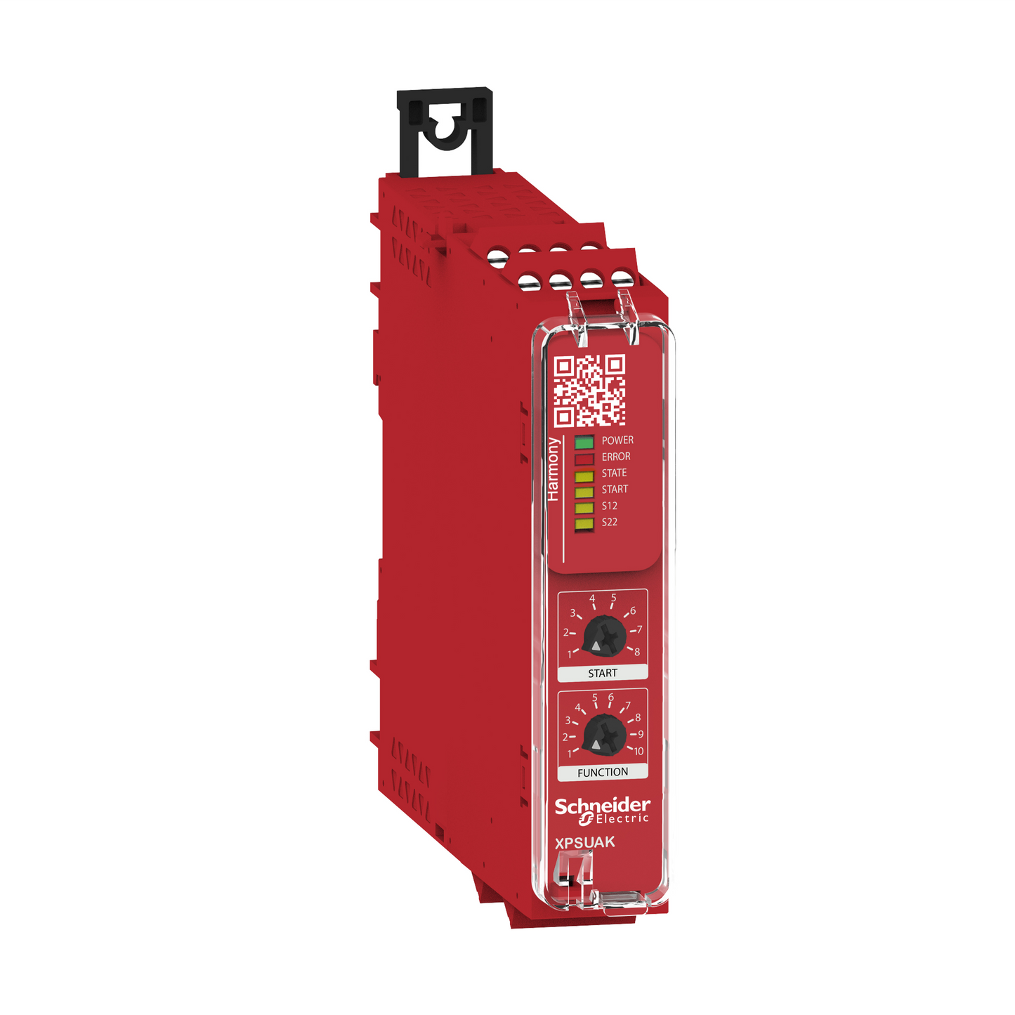 Schneider Electric-XPSUAK12AP-Preventa XPSU - module sécurité multifonctions - Cat4 - 2F 1O - 24V - vis
