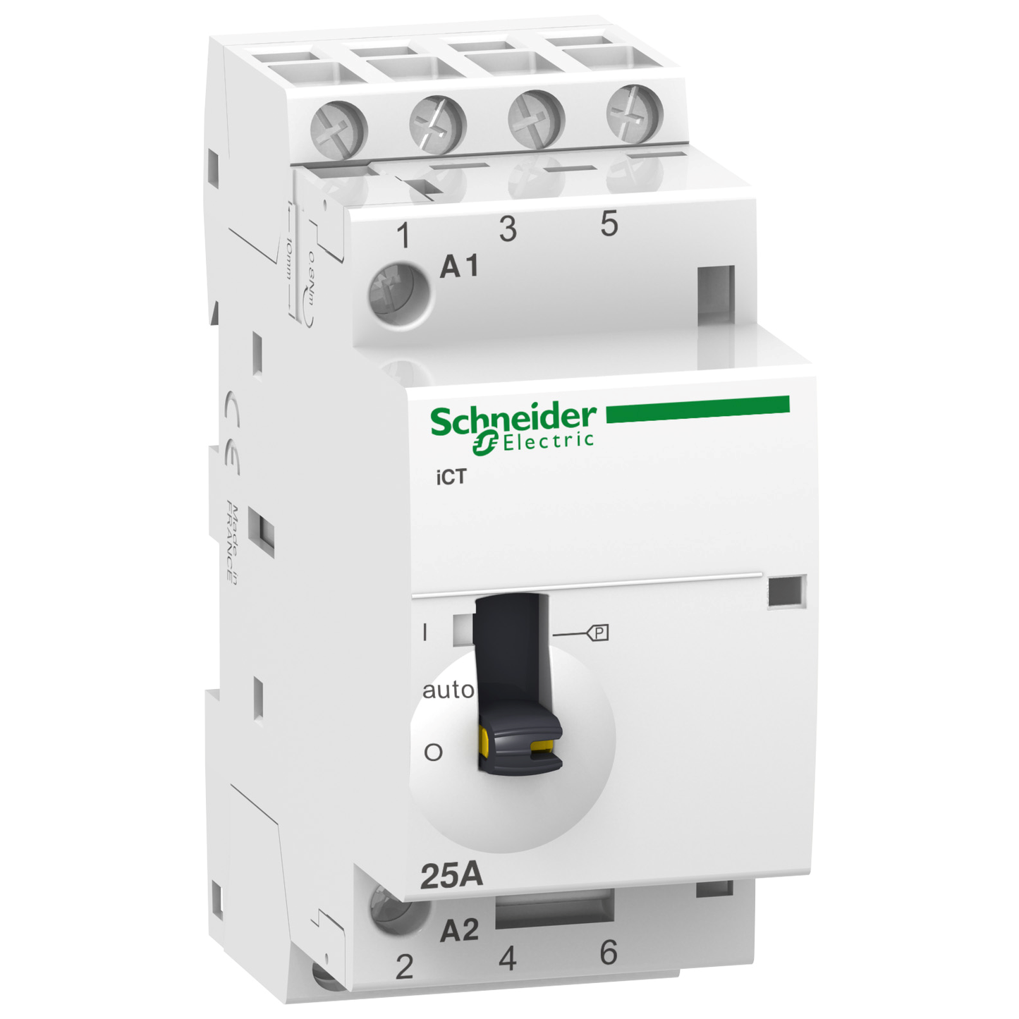 Schneider Electric-A9C21834-Acti9 iCT cde man 25A 4NO 240V