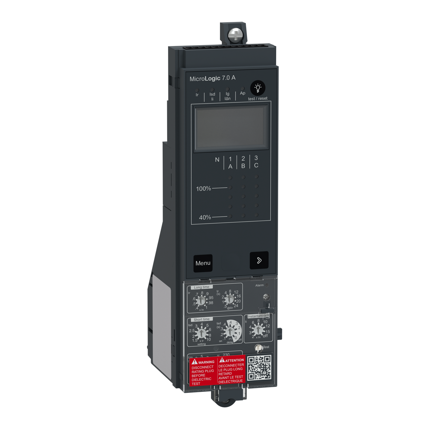 Schneider Electric-C7AFM-ComPacT NS - déclencheur MicroLogic 7.A - pour NS630b-3200 - fixe - manuel