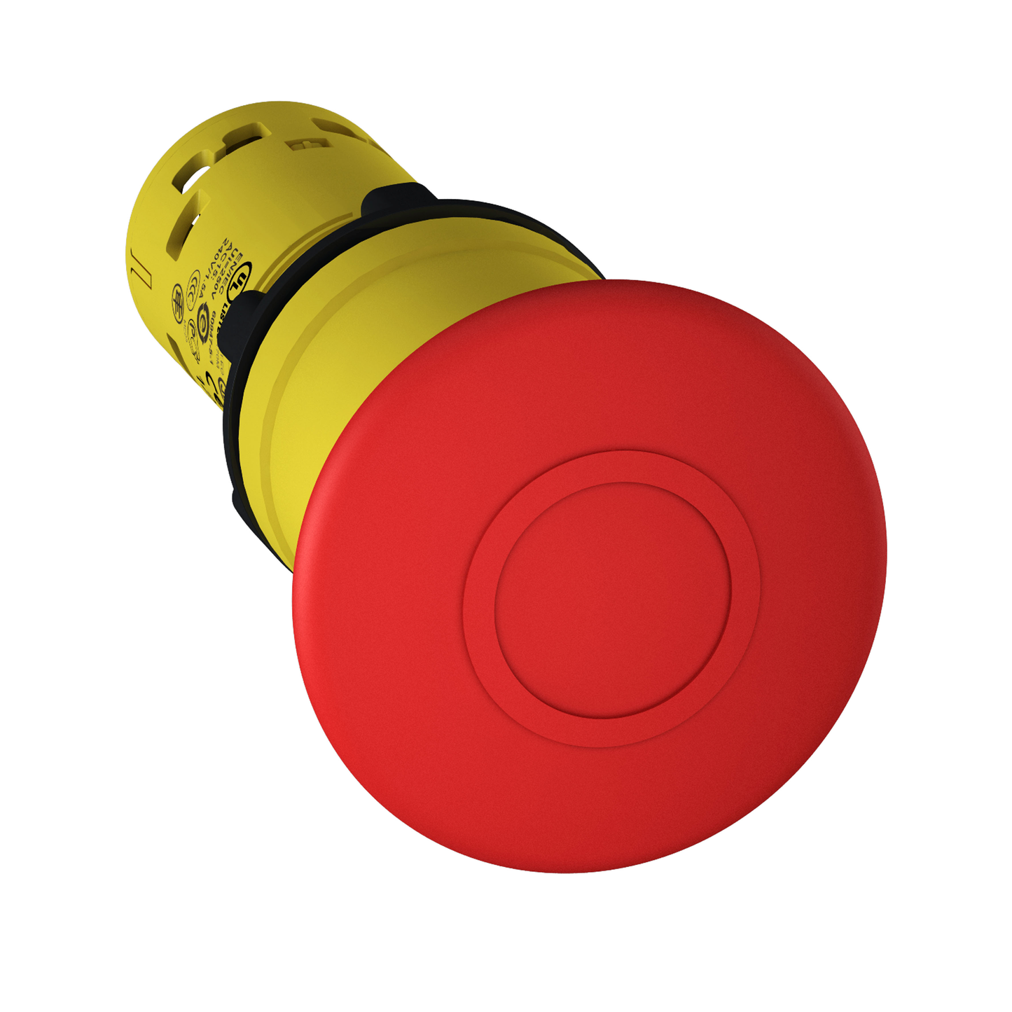 Schneider Electric-XB7NT845-Harmony arrêt d'urgence - rouge Ø40mm - Ø22 - pousser tirer - 1O+1F