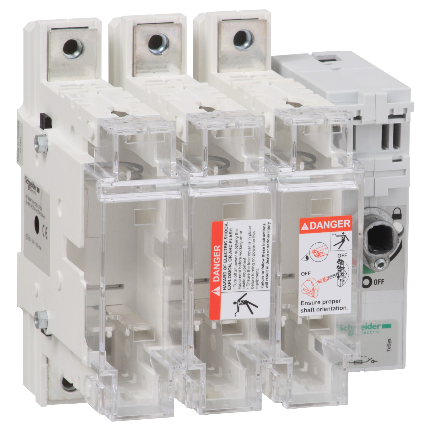 Schneider Electric-GS2L3-TeSys GS - interrupteur sectionneur fusible - 3P - 160A - din 0