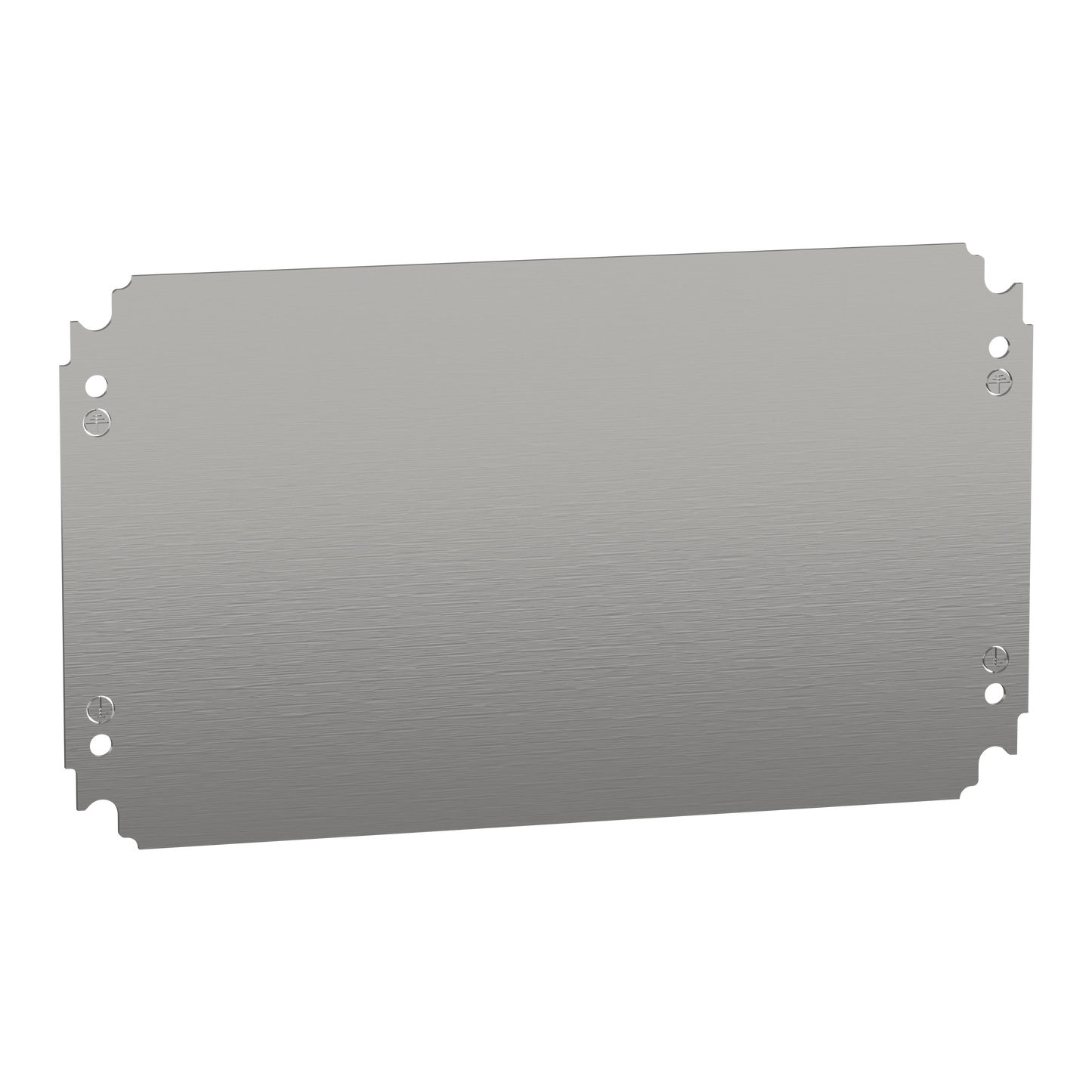 Schneider Electric-NSYMM2540-PanelSeT - Thalassa - châssis plein - acier galva. - pour coffret H=250xL=400mm