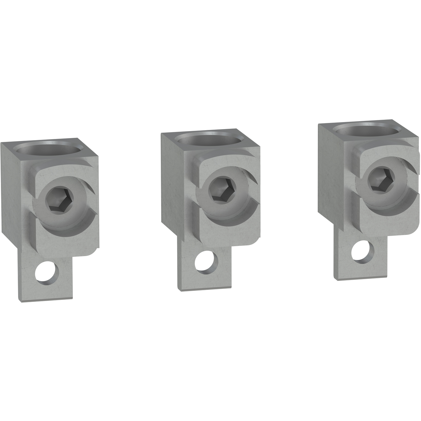 Schneider Electric-LV429244-ComPacT NSX INS/INV - Lot 3 bornes aluminium - <=250A - pour câbles 120 à 240mm²