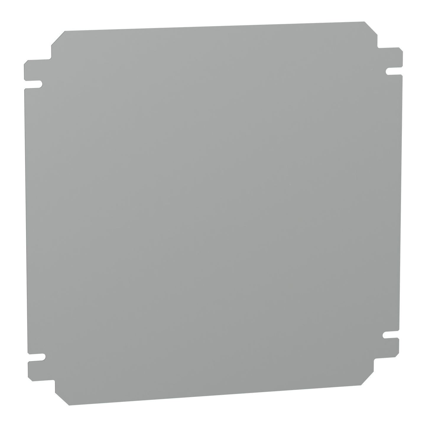Schneider Electric-NSYMM33SB-PanelSeT - Thalassa - châssis plein - acier galva. - pour boîte H=300xL=300mm
