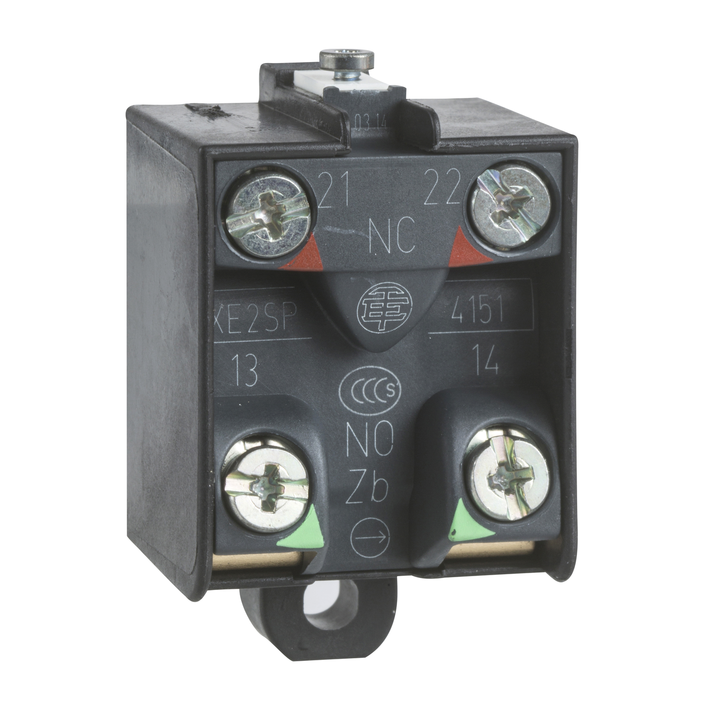 Schneider Electric-XE2SP4151B-Preventa - bloc de contact rapide - pour inter. à pédale à double effet - 1O+1F