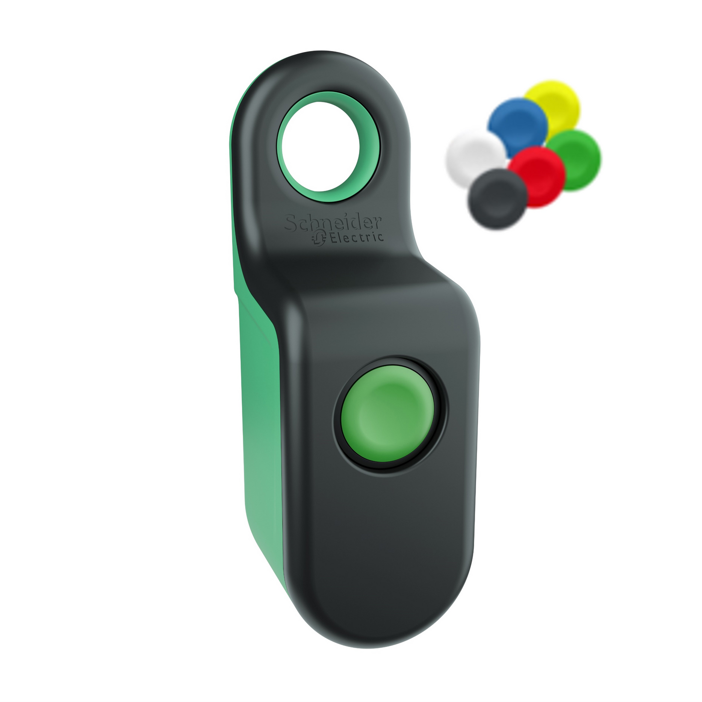 Schneider Electric-ZBRM21B0-Harmony - boîte - 1 bouton à action double - émetteur sans fil sans pile