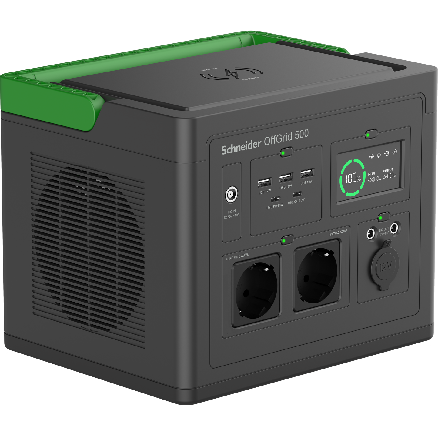 Schneider Electric-PPS500-GR-Schneider OffGrid 500, 517Wh LI
