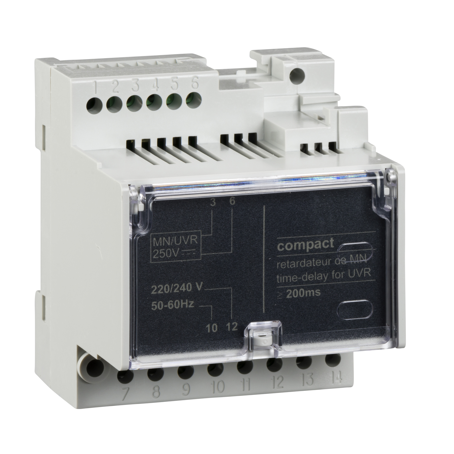 Schneider Electric-LV429427-ComPacT NSX - Déclencheur voltmétrique MN temporisé - 220-240Vca 50/60Hz