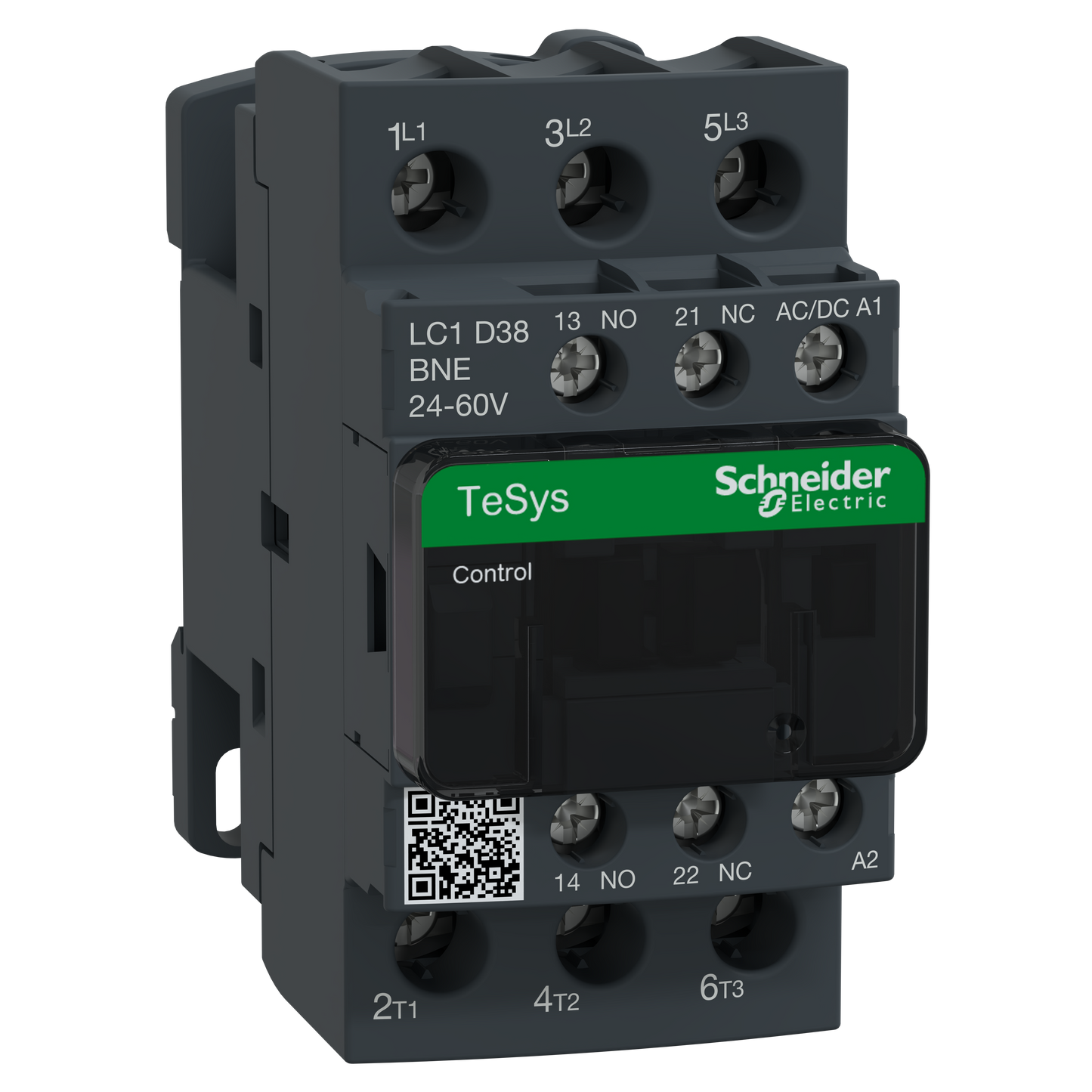 Schneider Electric-LC1D38BNE-CONT 3P 440V 38A 24 60V