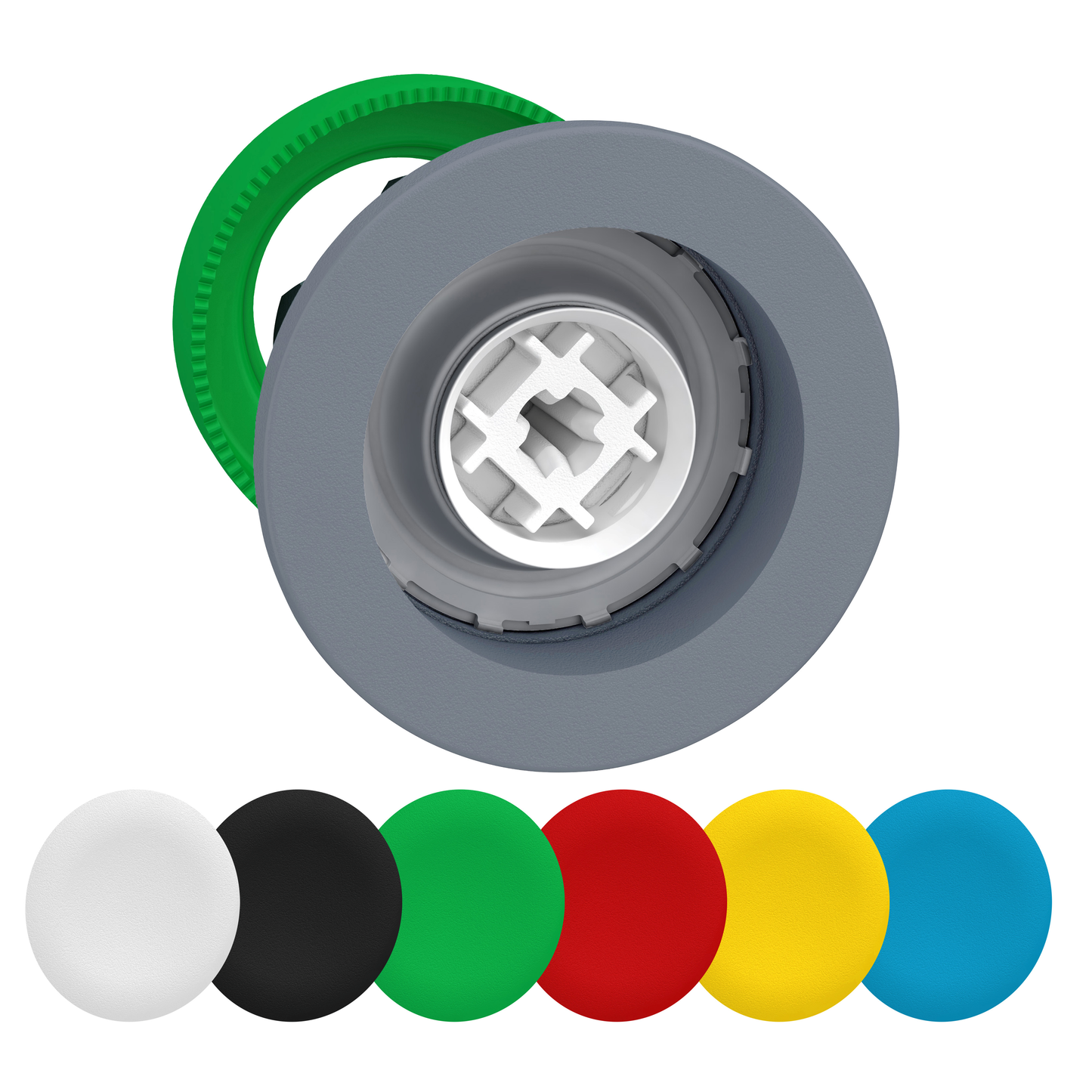 Schneider Electric-ZB5FACUST08-Harmony XB5 - tête bouton pouss - Ø22 - ZB5FA - personnalisée via configurateur