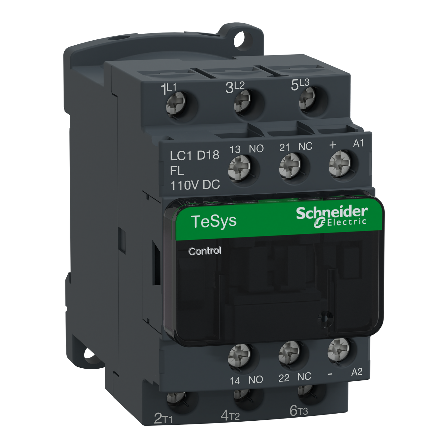 Schneider Electric-LC1D18FL-TeSys LC1D - contacteur - 3P - AC-3 440V - 18A - bobine 110Vcc