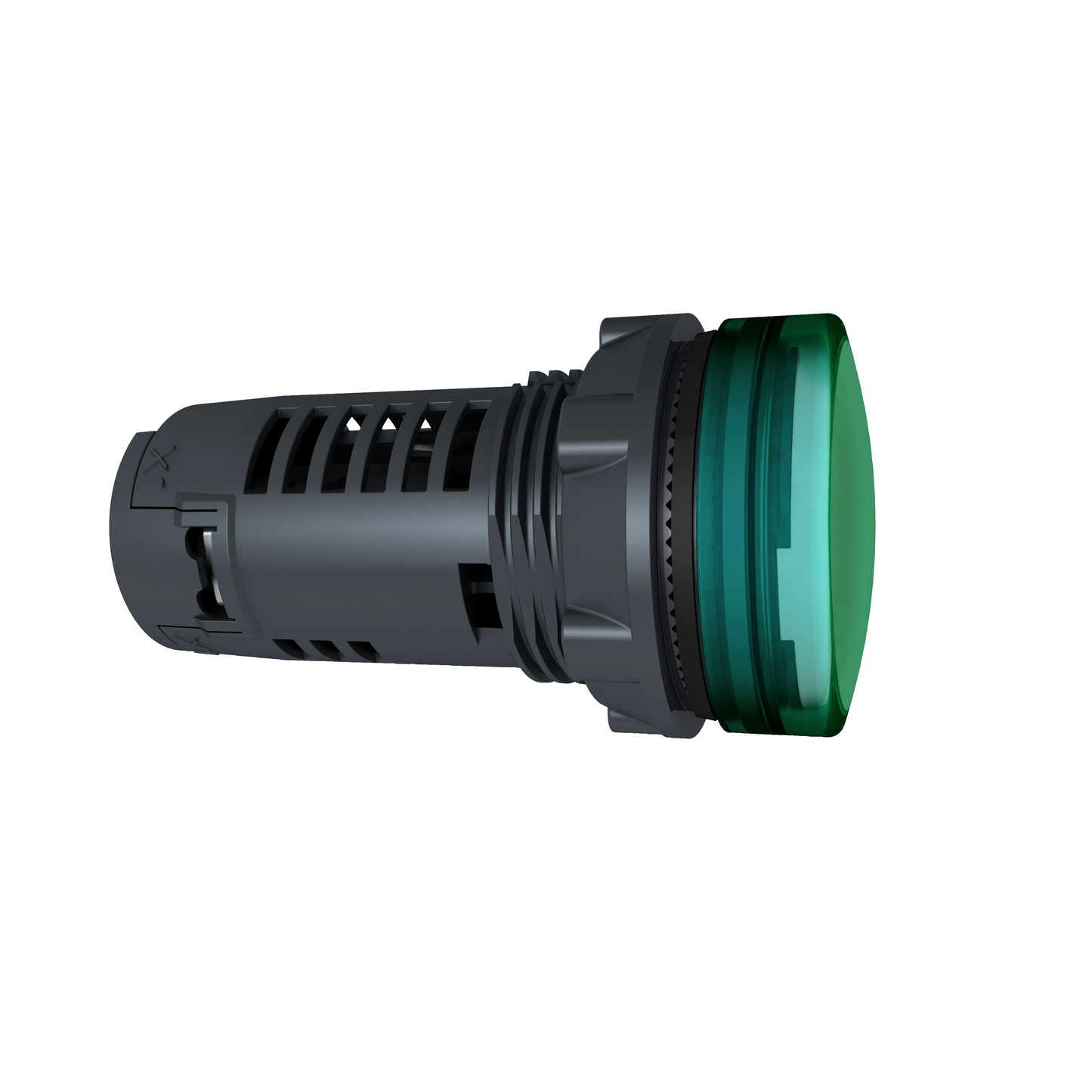 Schneider Electric-XB5EVG3-Harmony XB5 - voyant lumineux compact DEL - Ø22 - vert - 120V - vis étrier