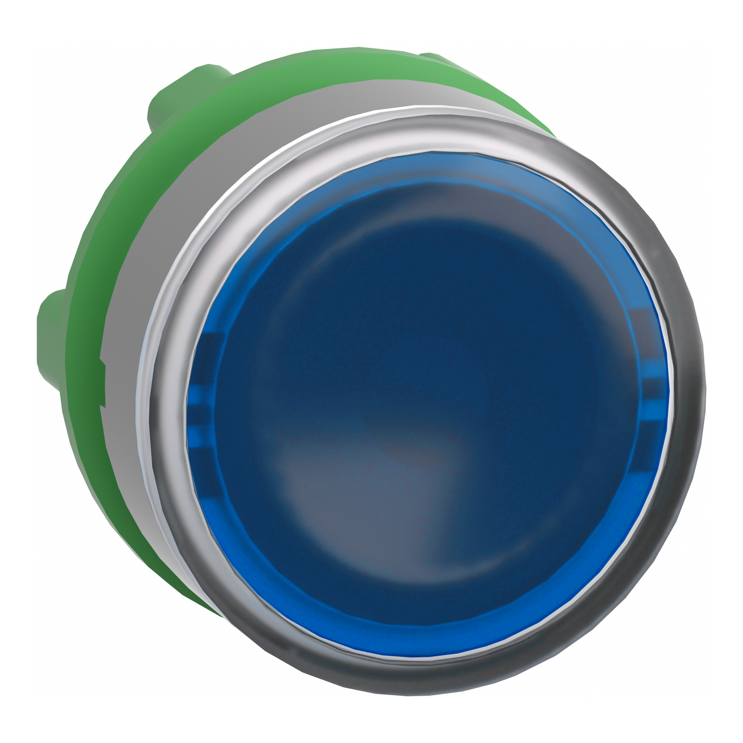 Schneider Electric-ZB5AA68C0-tête bouton poussoir Ø22 bleu