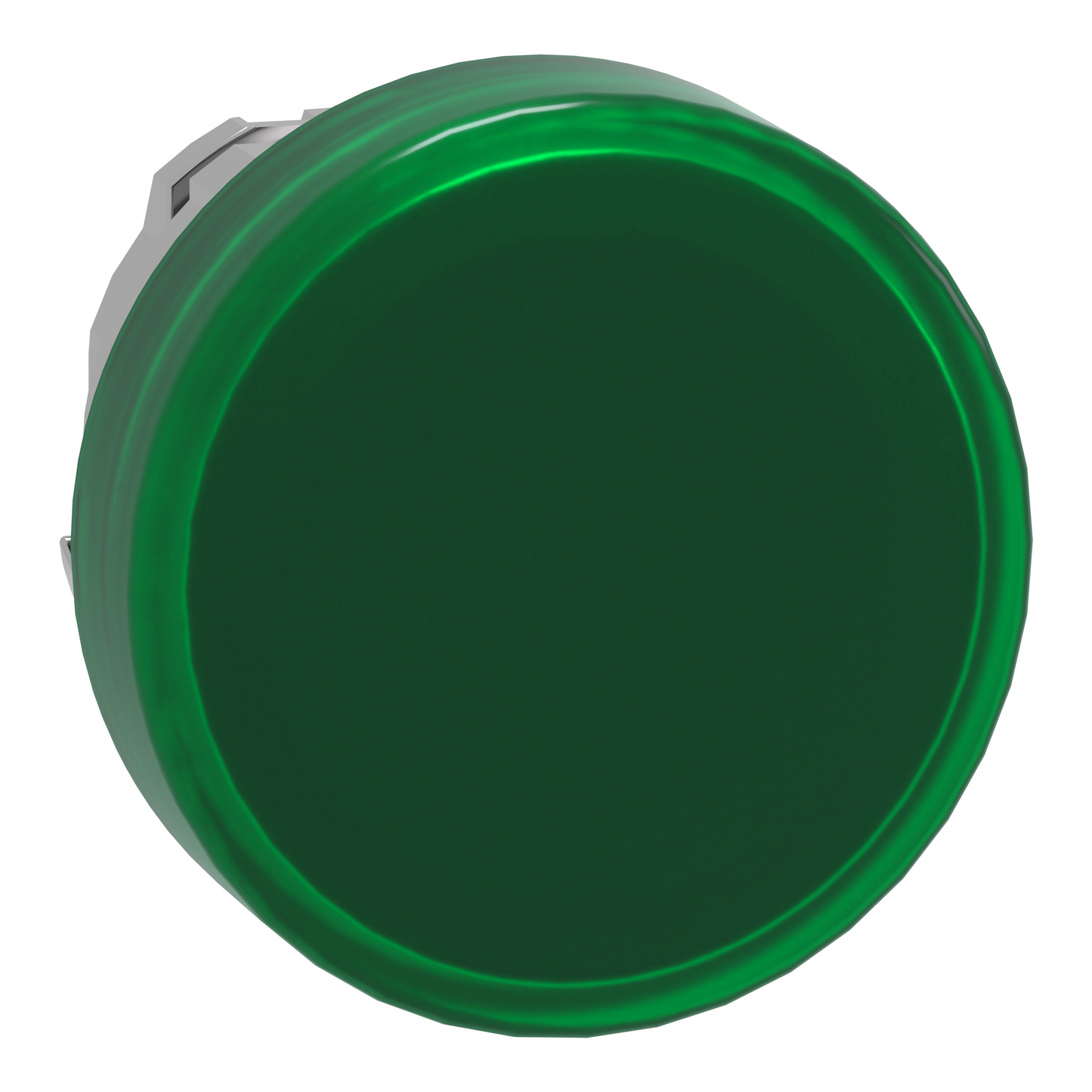 Schneider Electric-ZB4BV033E-Harmony XB4 - tête voyant lumineux DEL - Ø22 - lisse - pour étiquette - vert